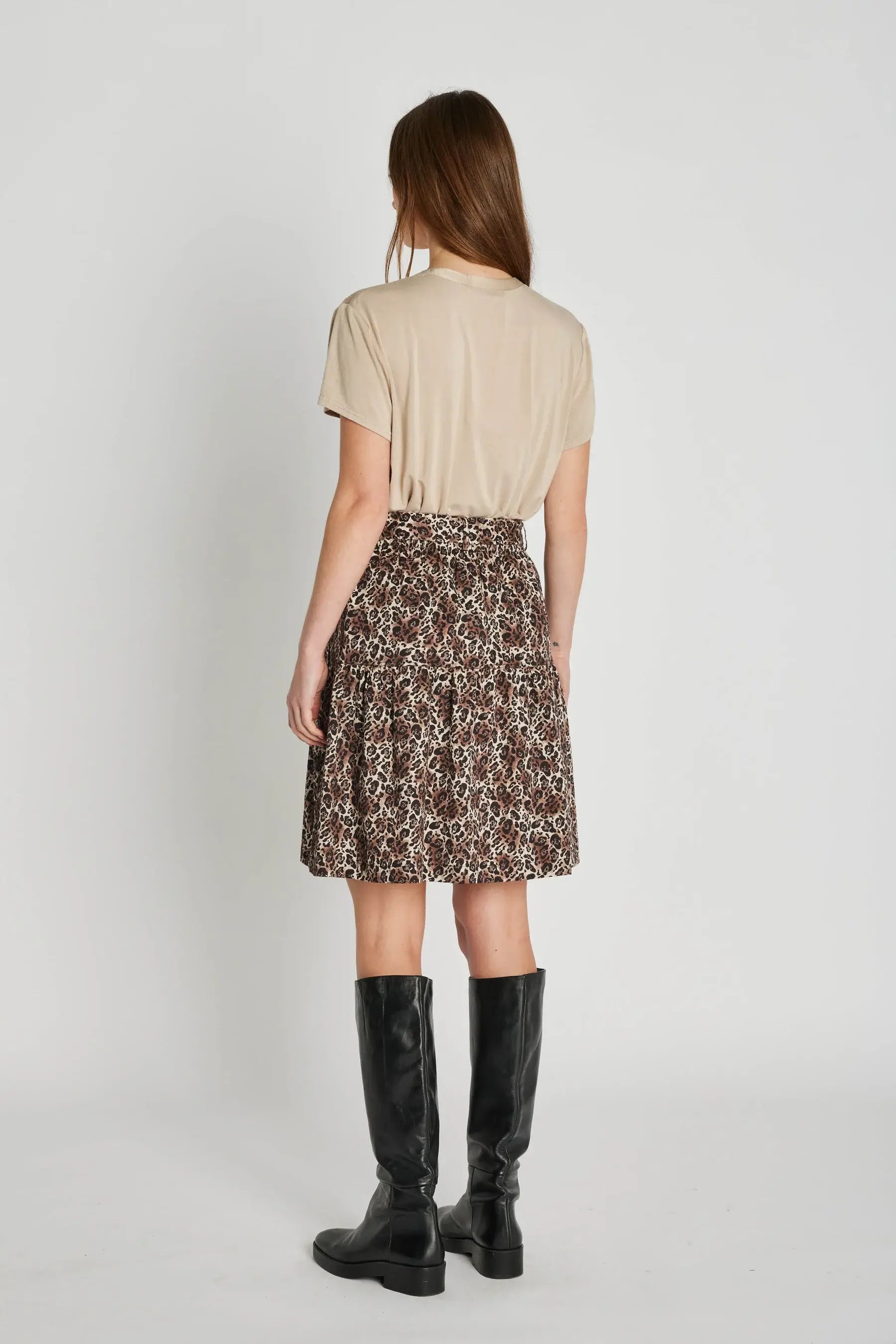philosophy-blues-original-naisten-hame-lanora-skirt-ruskea-kuosi-2