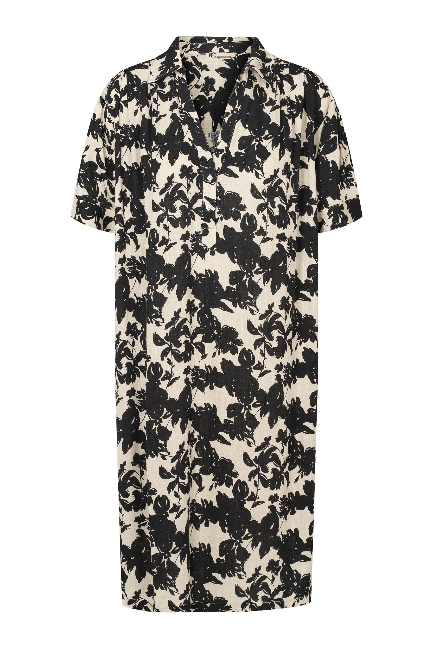 philosophy-blues-original-naisten-mekko-mint-dress-mustavalkoinen-4