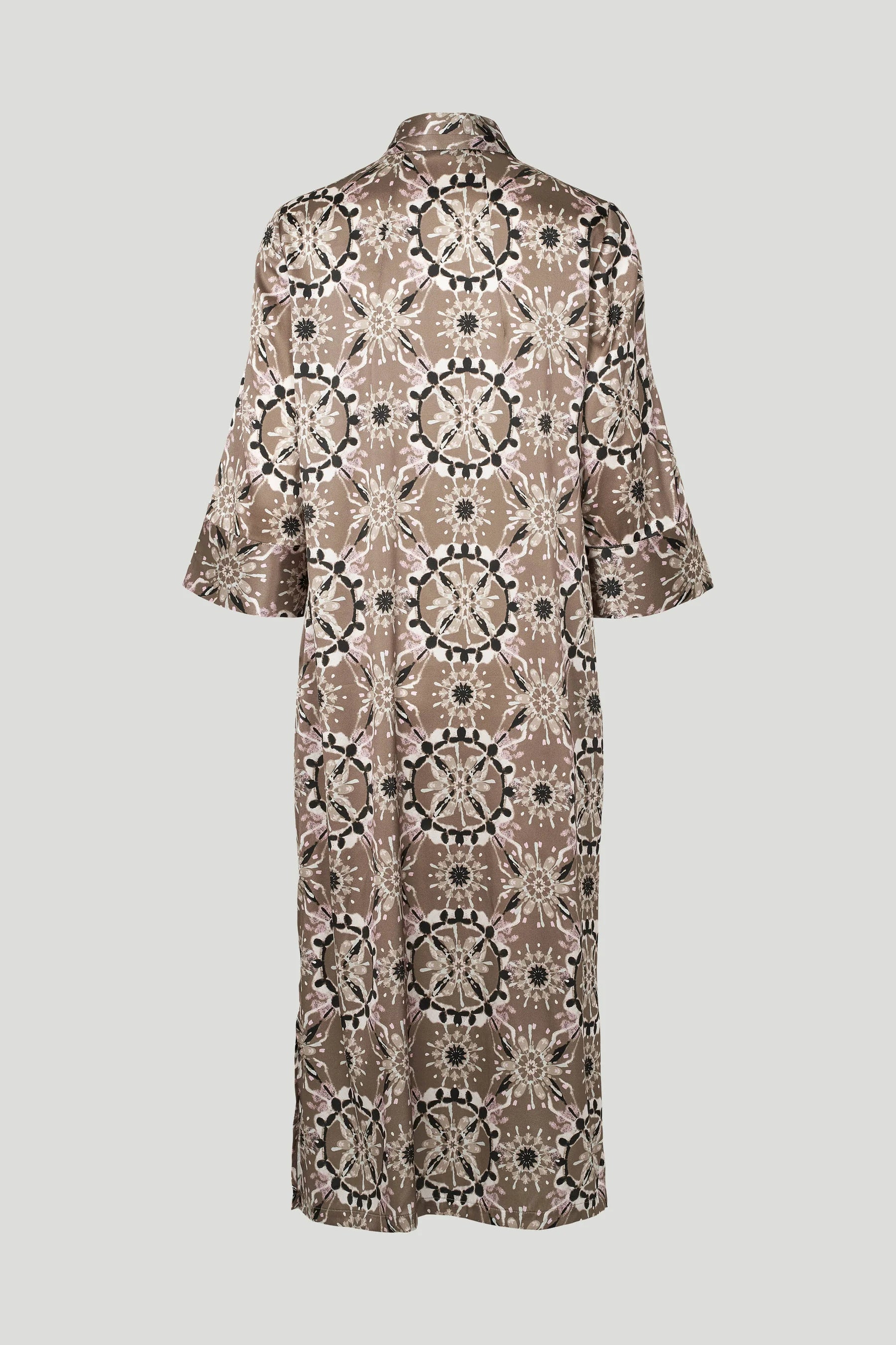 philosophy-blues-original-naisten-mekko-silky-simbia-dress-ruskea-kuosi-3