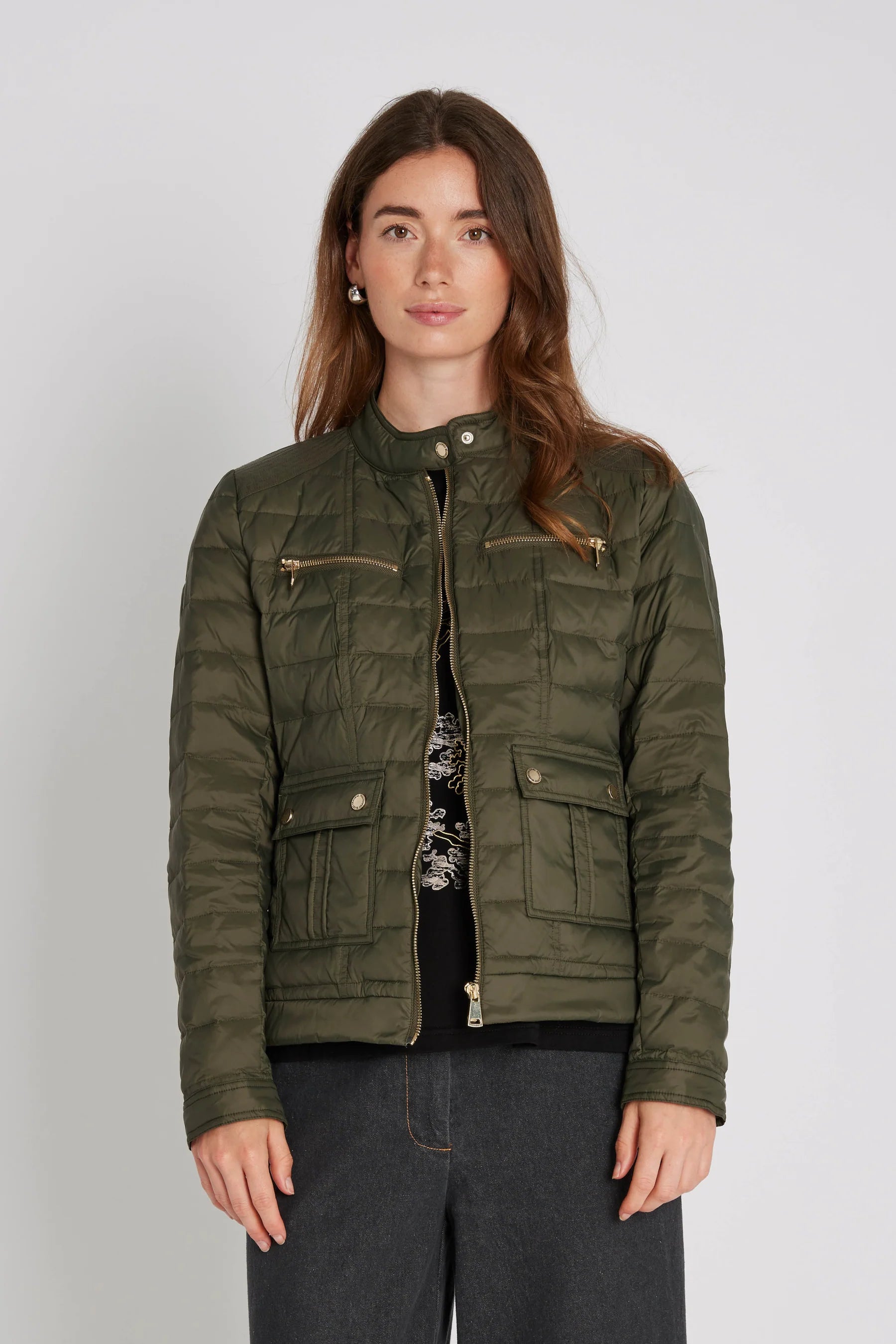 philosophy-blues-original-naisten-takki-puffy-lucy-down-jacket-armeijanvihrea-3
