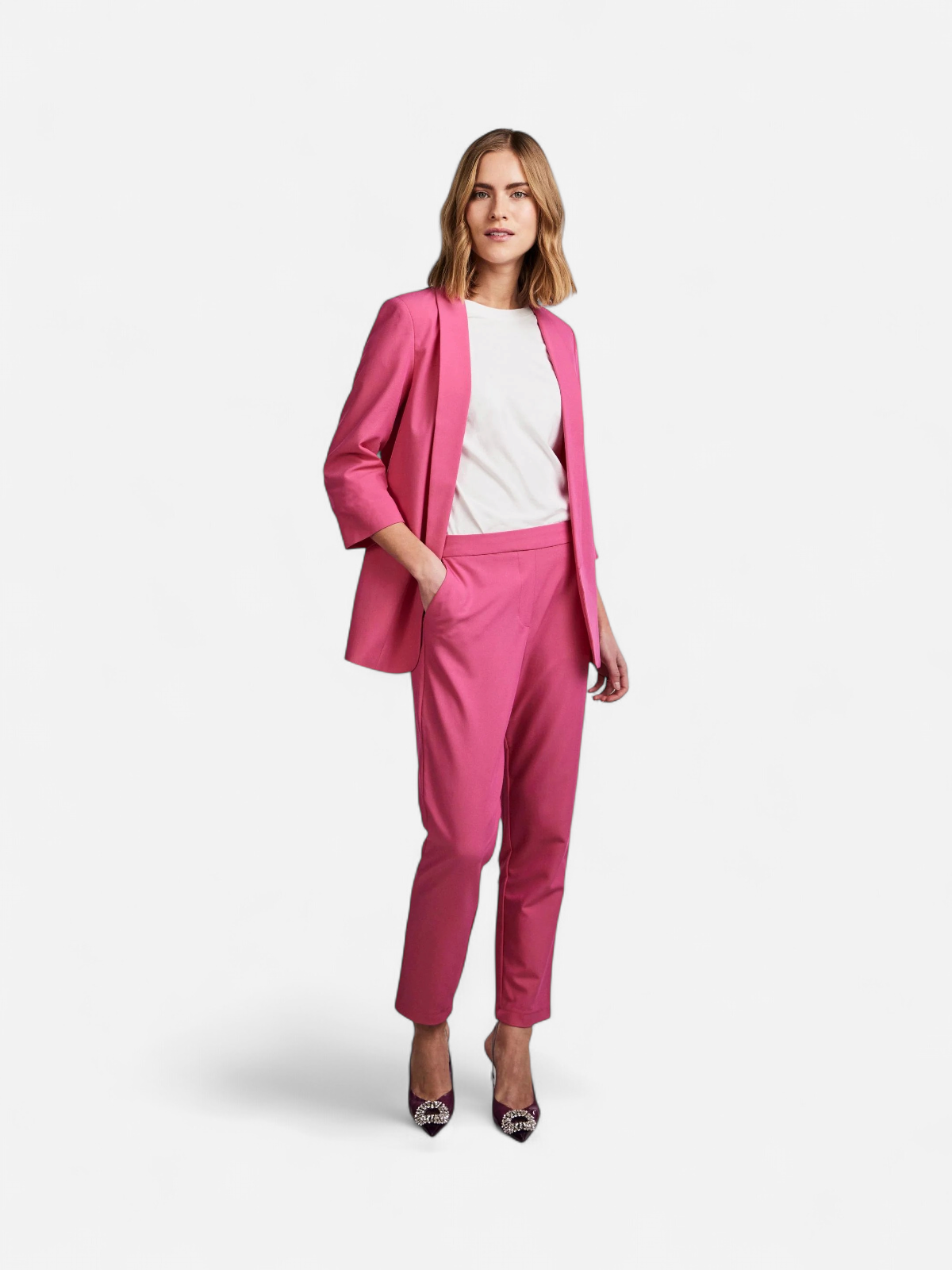 Pieces Bleiseri, PCBOSS BLAZER Pinkki - Kekäle.fi