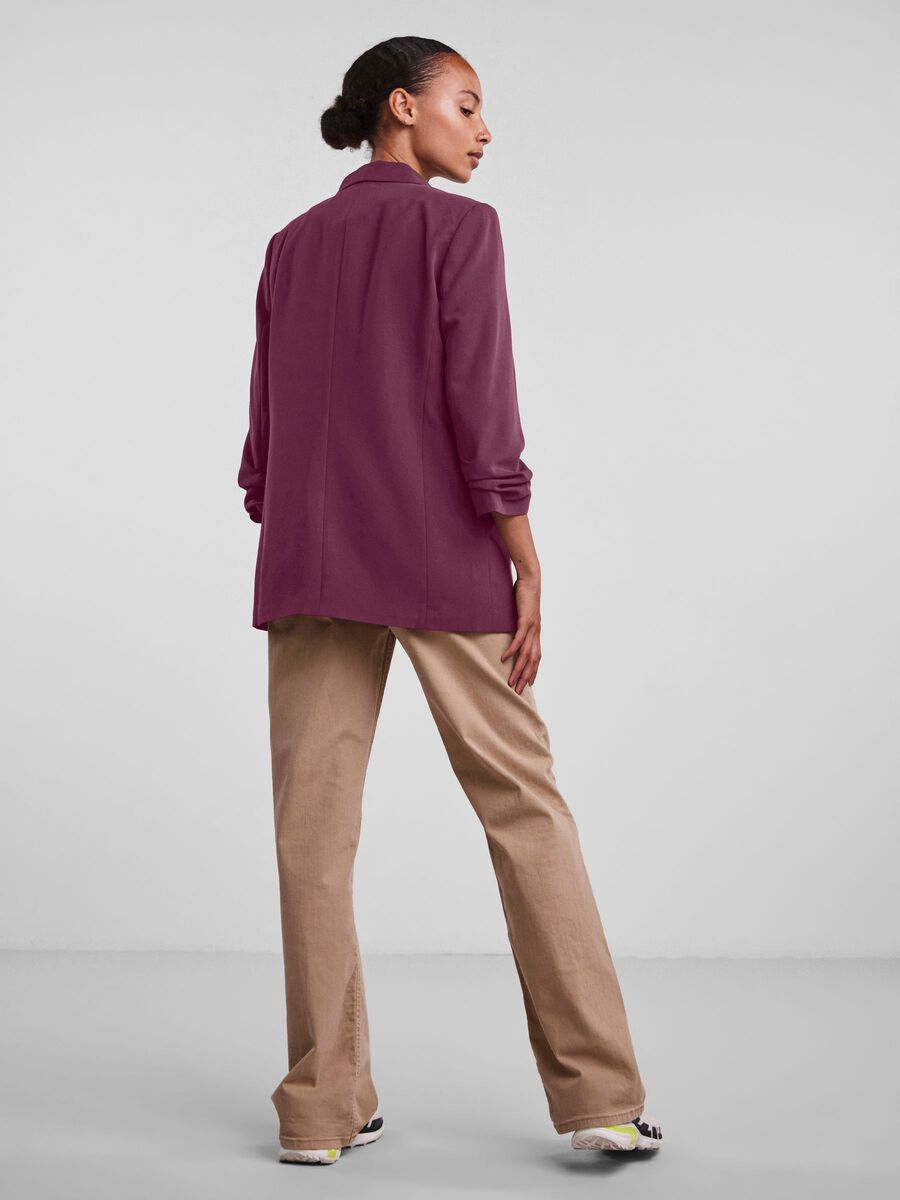 pieces-bleiseri-pcboss-blazer-viininpunainen-2