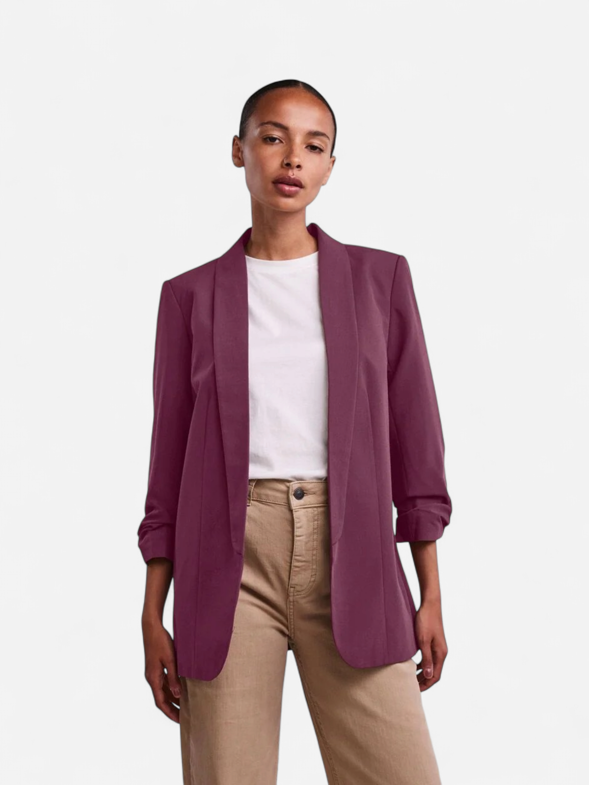 Pieces Bleiseri, PCBOSS BLAZER Viininpunainen - Kekäle.fi