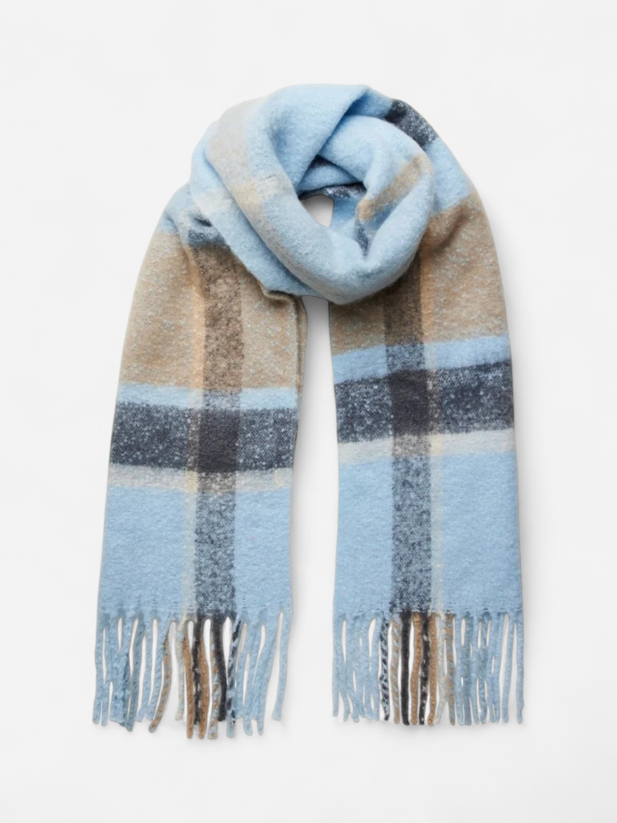 Pieces Kaulaliina Bea Long Scarf Noos  Vaaleansininen - Kekäle.fi
