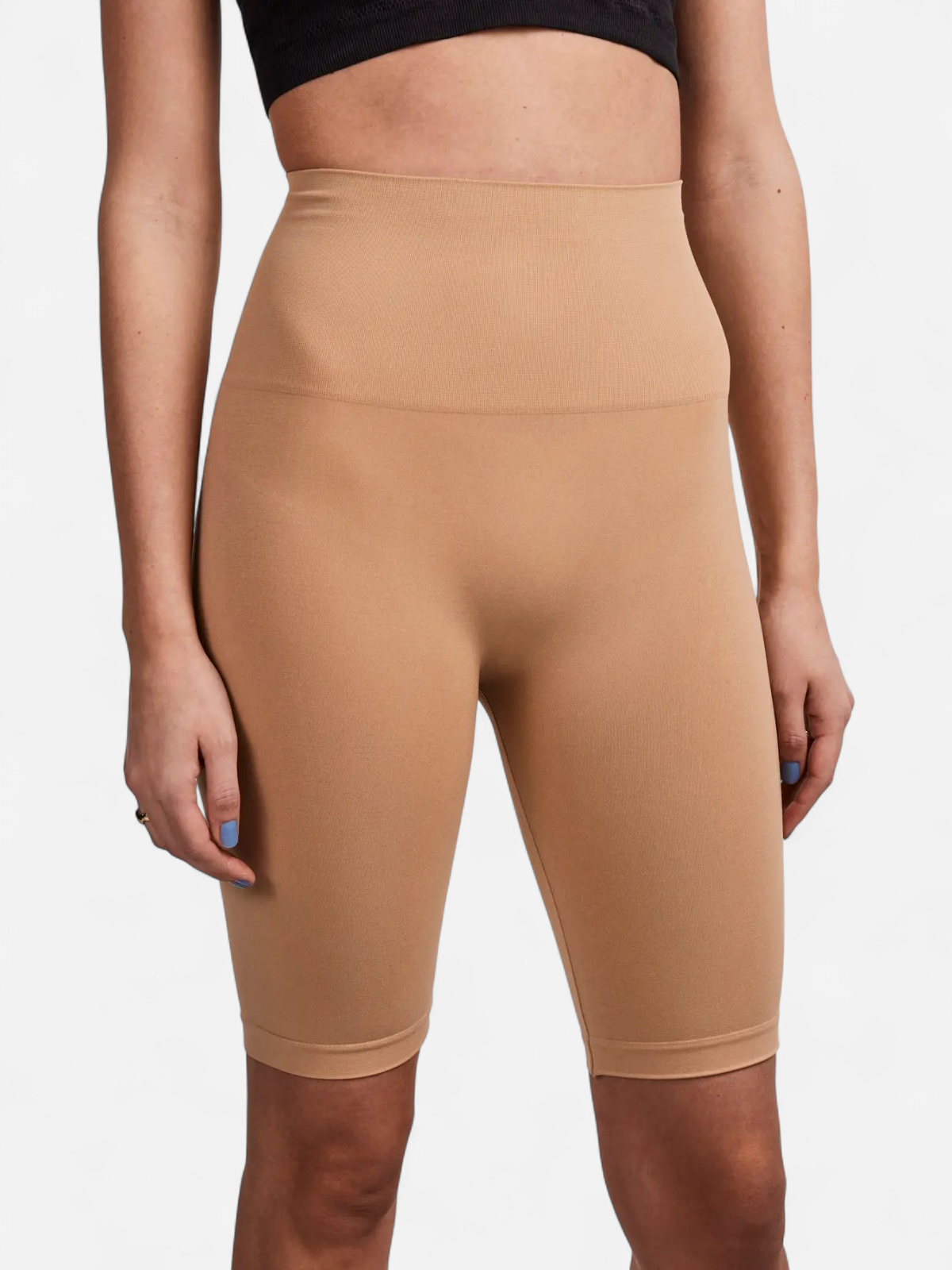 Pieces Naisten Shortsit PCIMAGINE SHAPEWEAR SHORTS Tan - Kekäle.fi