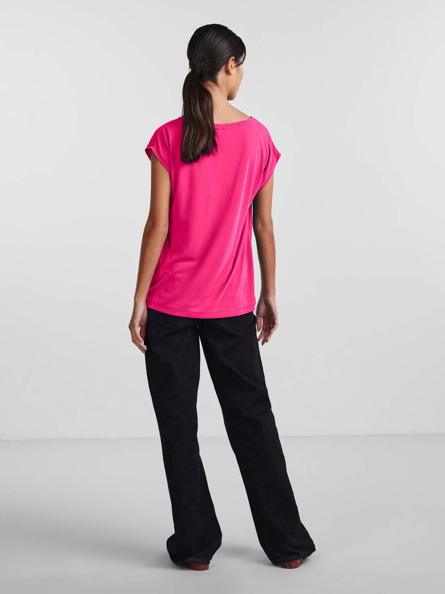 pieces-naisten-t-paita-pckamala-tee-noos-bc-pinkki-2