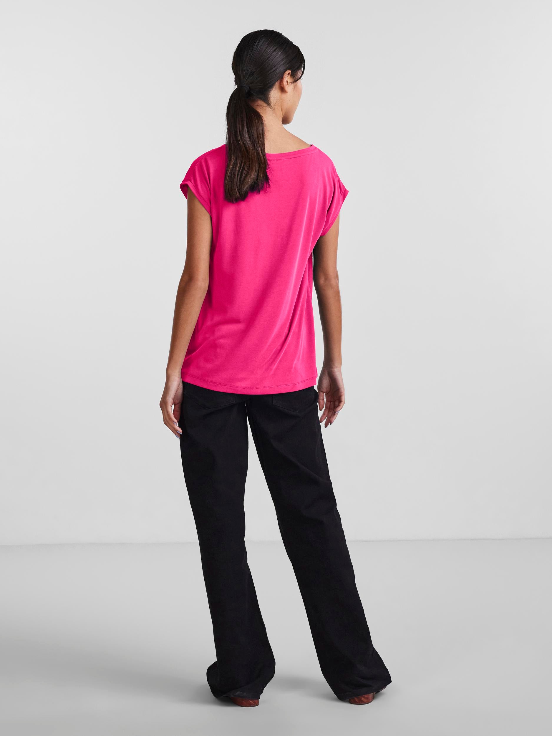 pieces-naisten-t-paita-pckamala-tee-noos-bc-pinkki-2