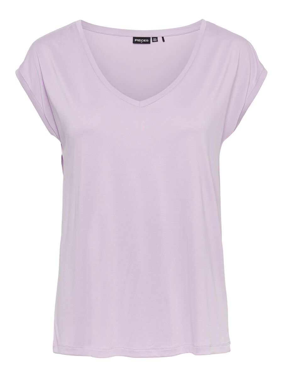 pieces-naisten-t-paita-pckamala-tee-noos-bc-vaalea-lila-1
