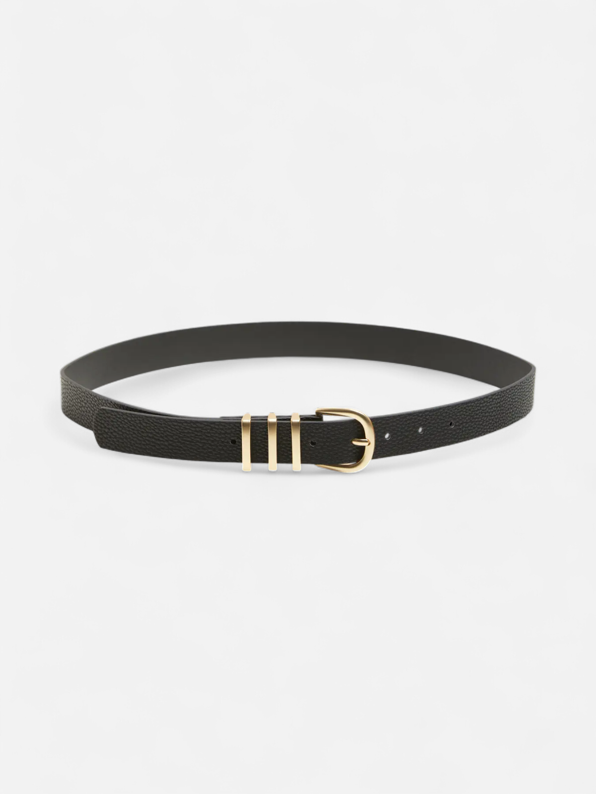 Pieces naisten vyö, PCLEA JEANS BELT  Black Black W/Gold - Kekäle.fi