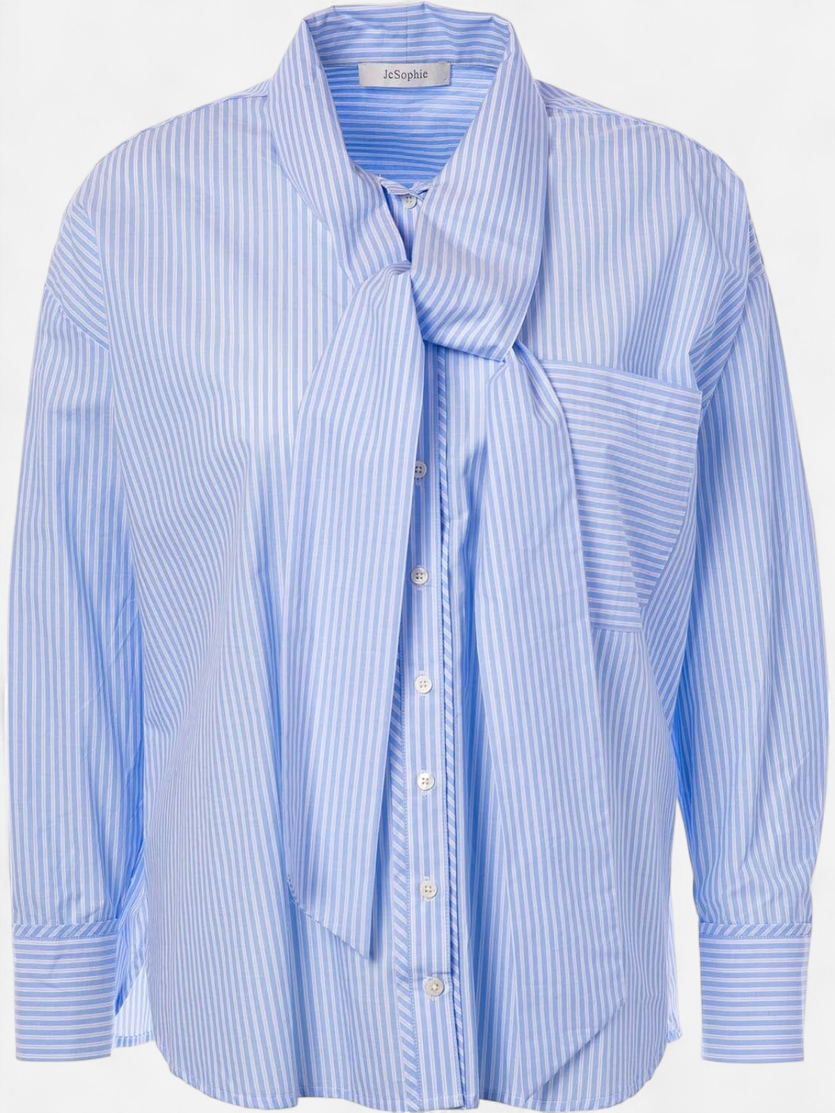 POLO BLOUSE RAIDALLINEN SININEN - Kekäle.fi