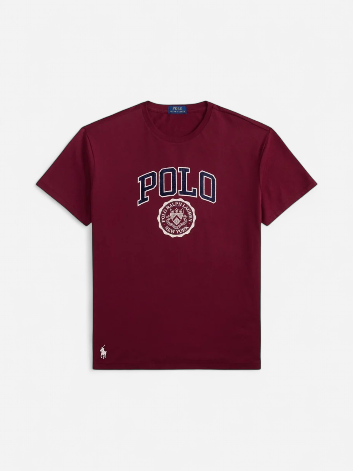 POLO LOGO T-SHIRT VIININPUNAINEN - Kekäle.fi