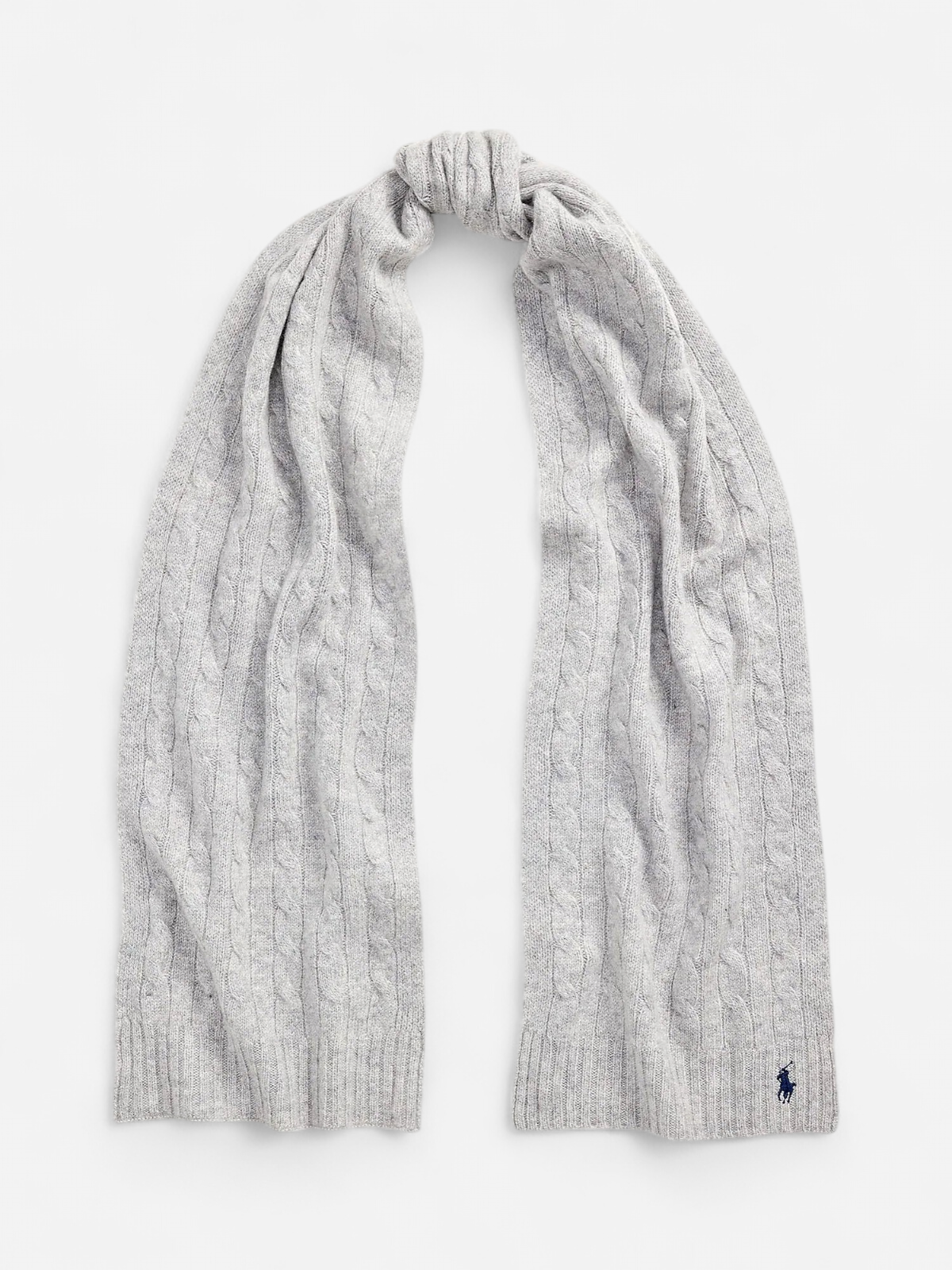 Polo Ralph Lauren huivi, WL CSHMR CSF-SCARF-OBLONG Vaaleanharmaa Melee - Kekäle.fi