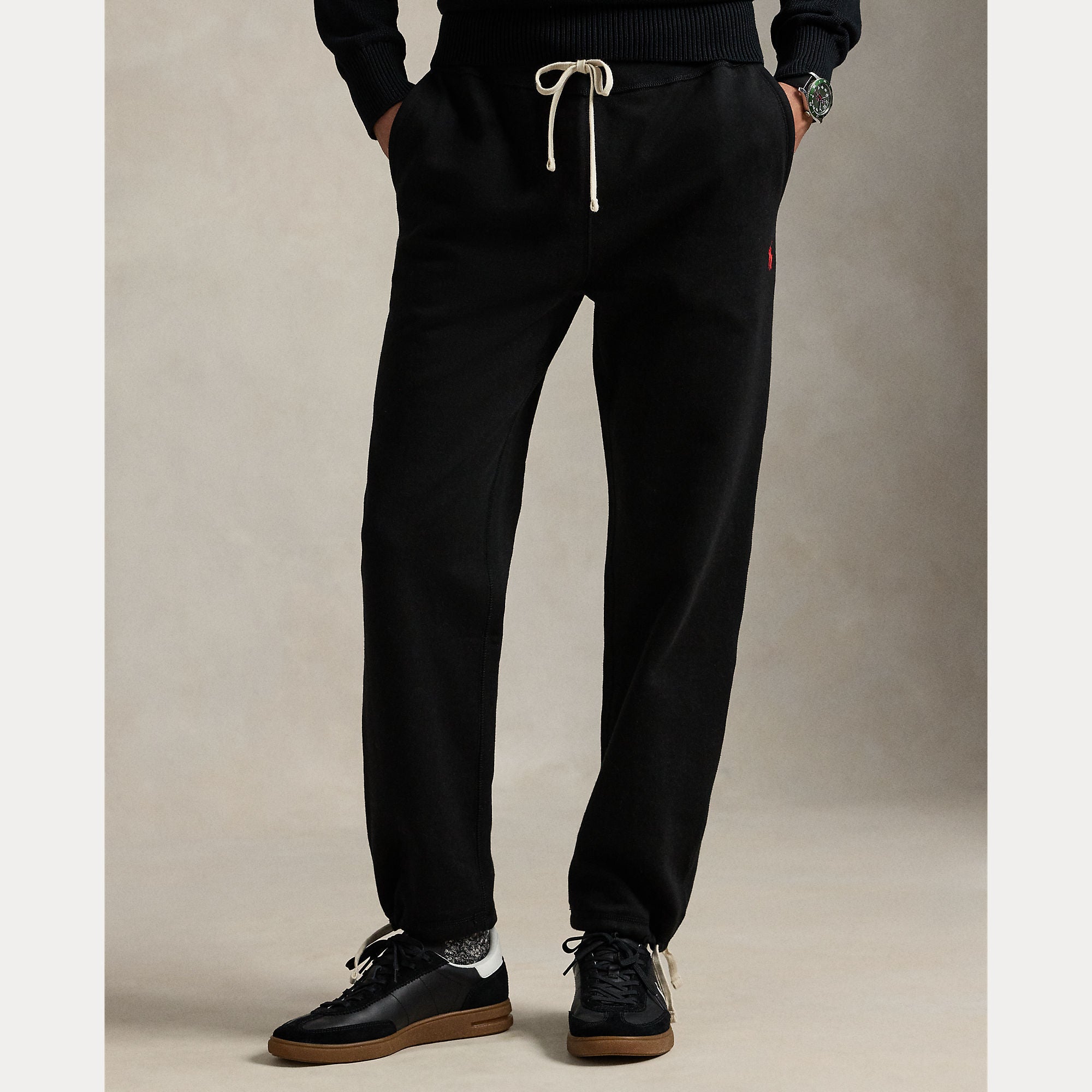 polo-ralph-lauren-miesten-collegehousut-fleece-pant-musta-3