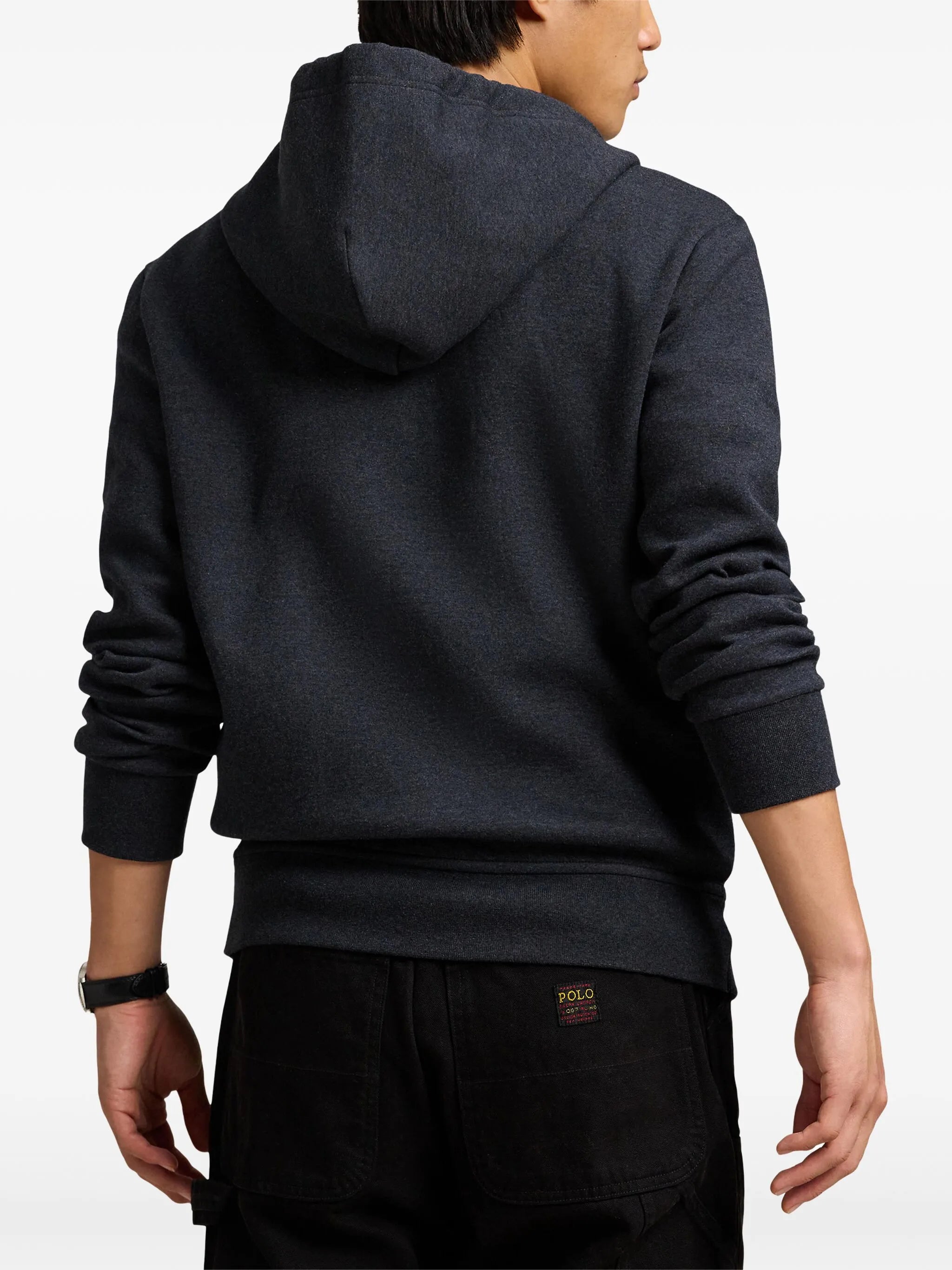 polo-ralph-lauren-miesten-huppari-double-knit-full-zip-hoodie-musta-2