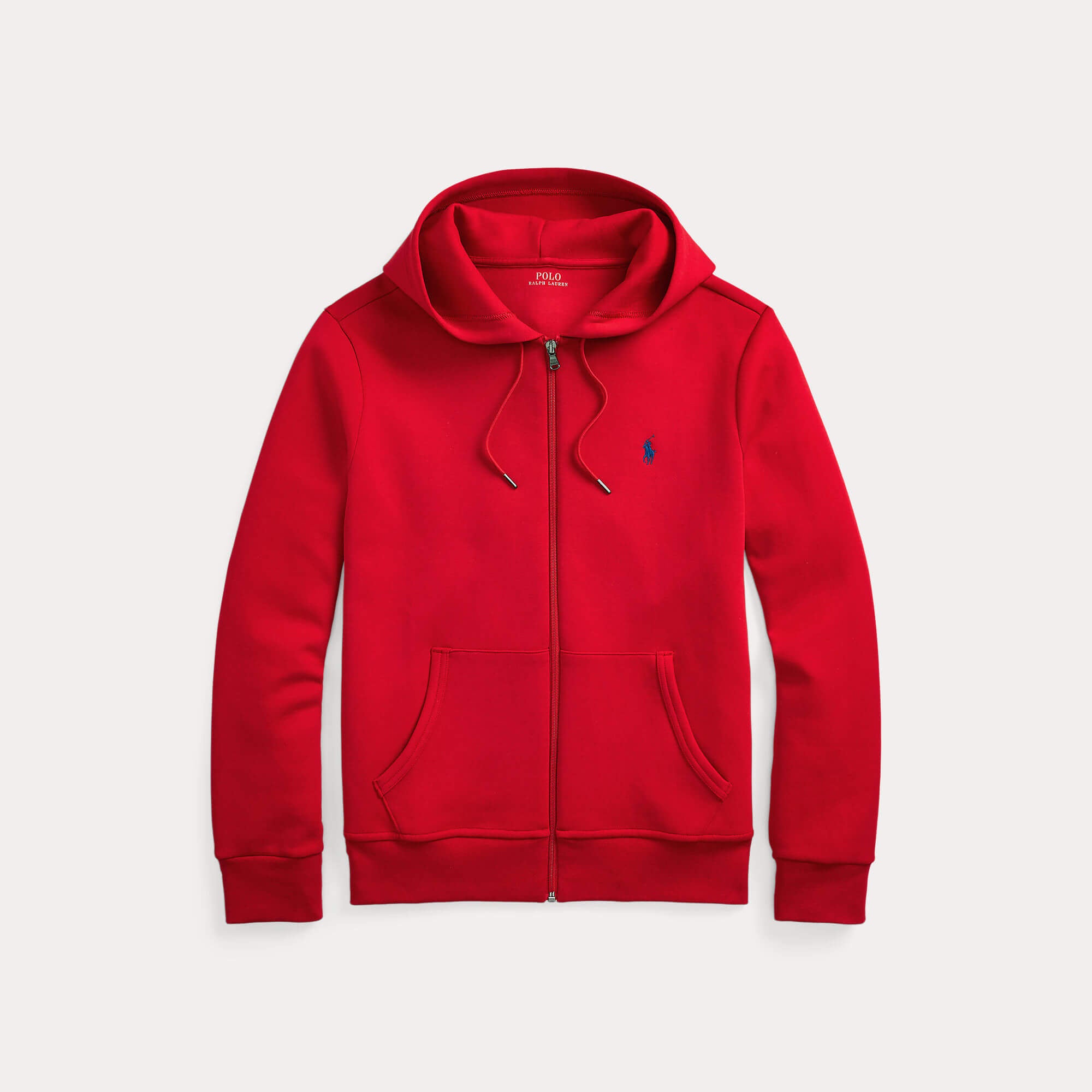 polo-ralph-lauren-miesten-huppari-double-knit-full-zip-hoodie-punainen-3