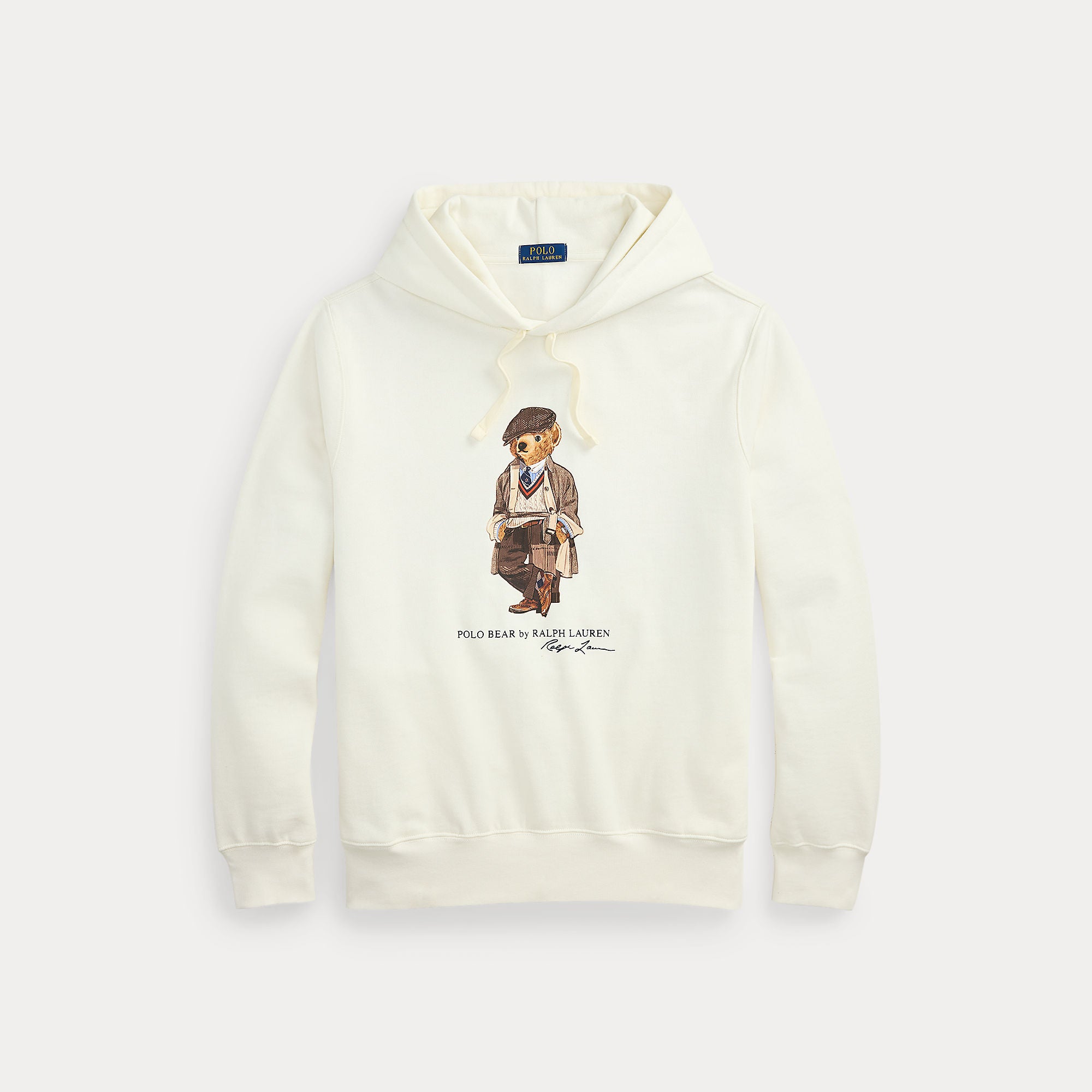 polo-ralph-lauren-miesten-huppari-teddy-hoodie-valkoinen-1