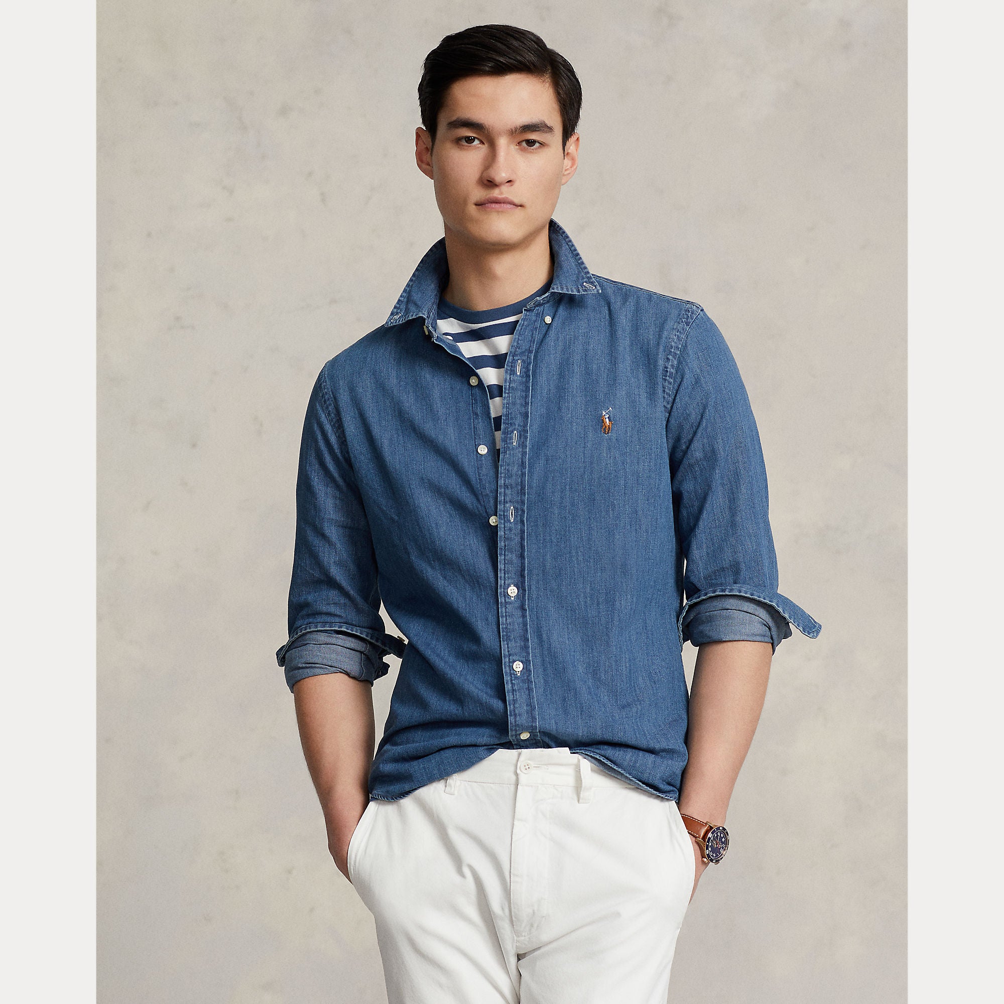 polo-ralph-lauren-miesten-kauluspaita-denim-shirt-indigo-2