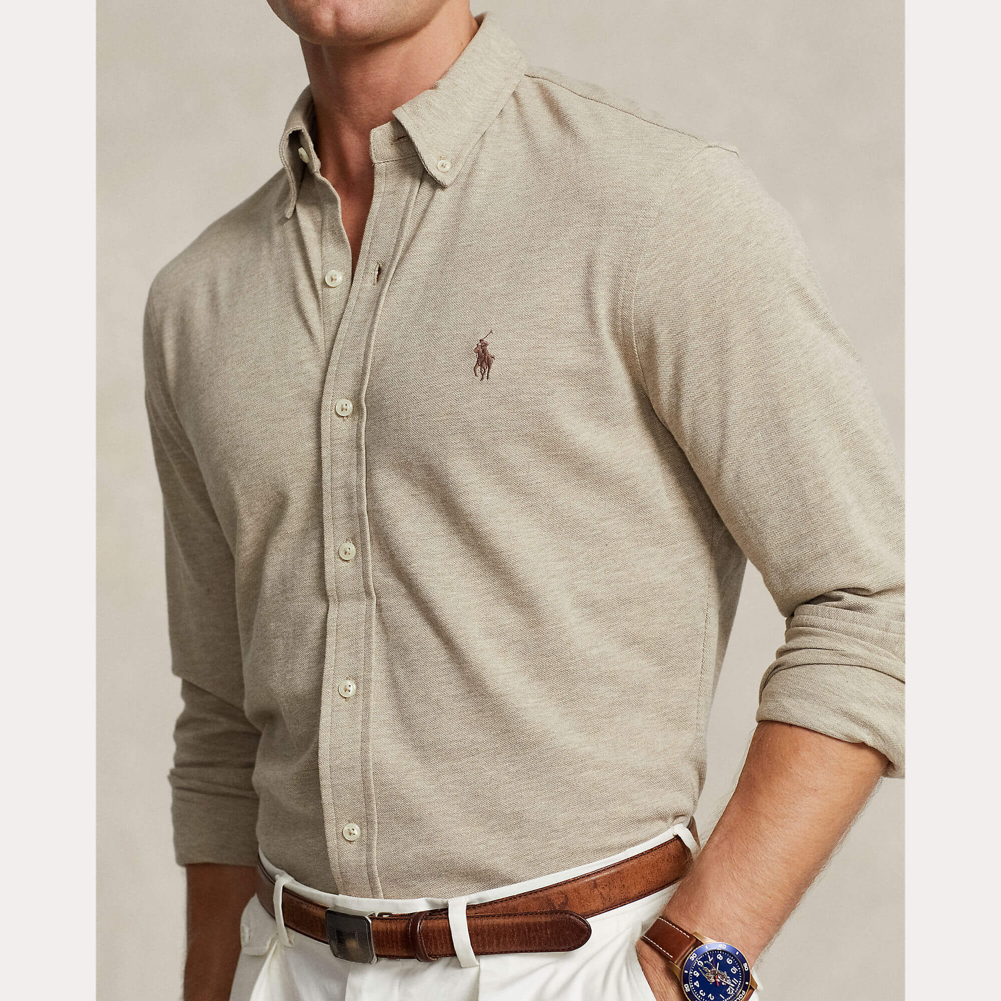 polo-ralph-lauren-miesten-kauluspaita-featherweight-mesh-shirt-hiekka-4