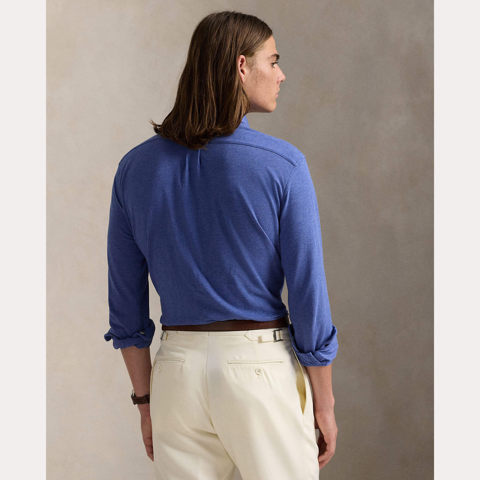 polo-ralph-lauren-miesten-kauluspaita-featherweight-mesh-shirt-keskisininen-3