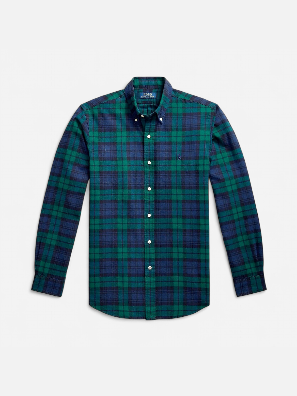 Polo Ralph Lauren miesten kauluspaita, LONG SLEEVE SPORT SHIR Vihreä Ruutu - Kekäle.fi