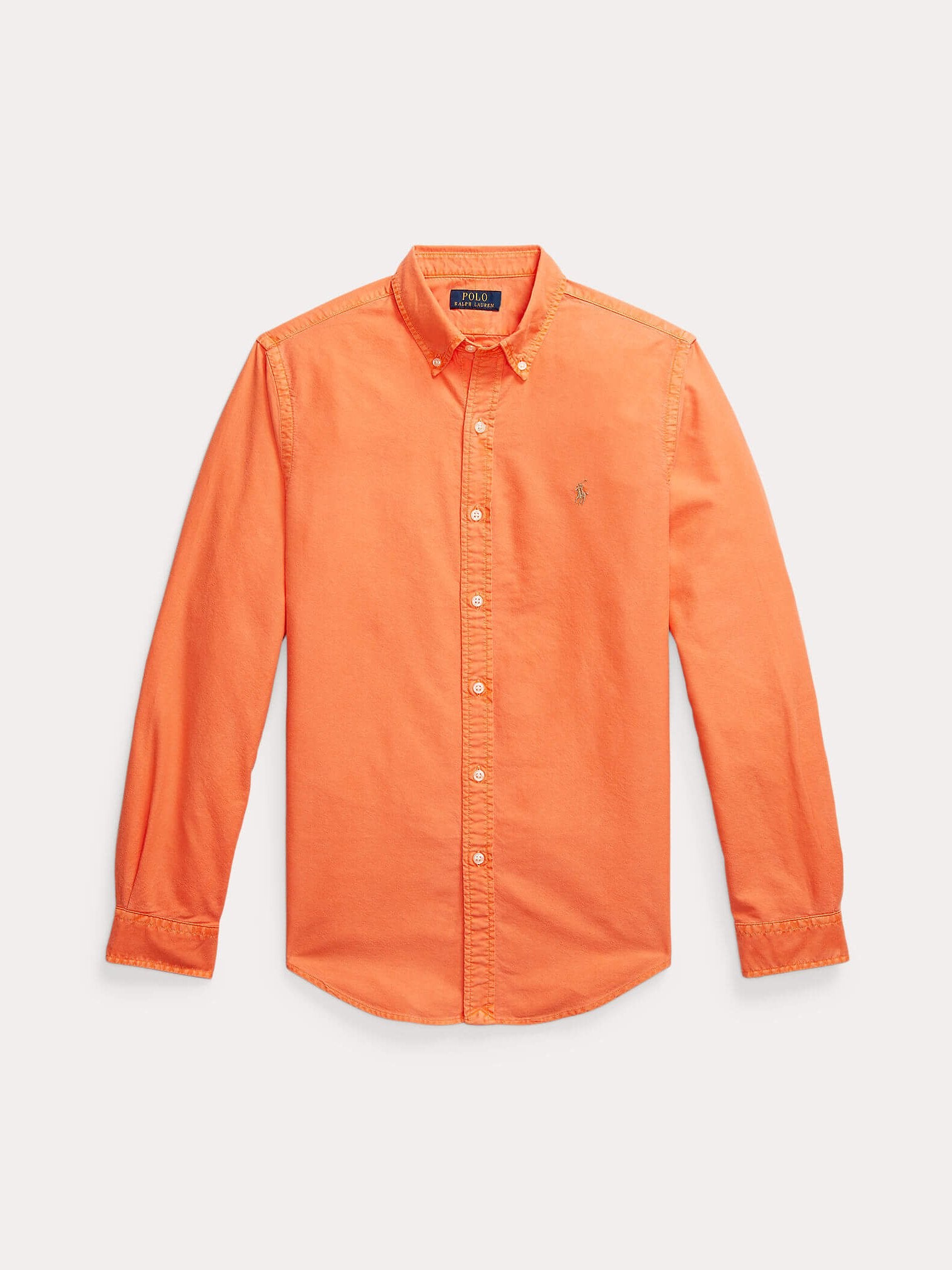 polo-ralph-lauren-miesten-kauluspaita-long-sleeve-sport-shirt-oranssi-1