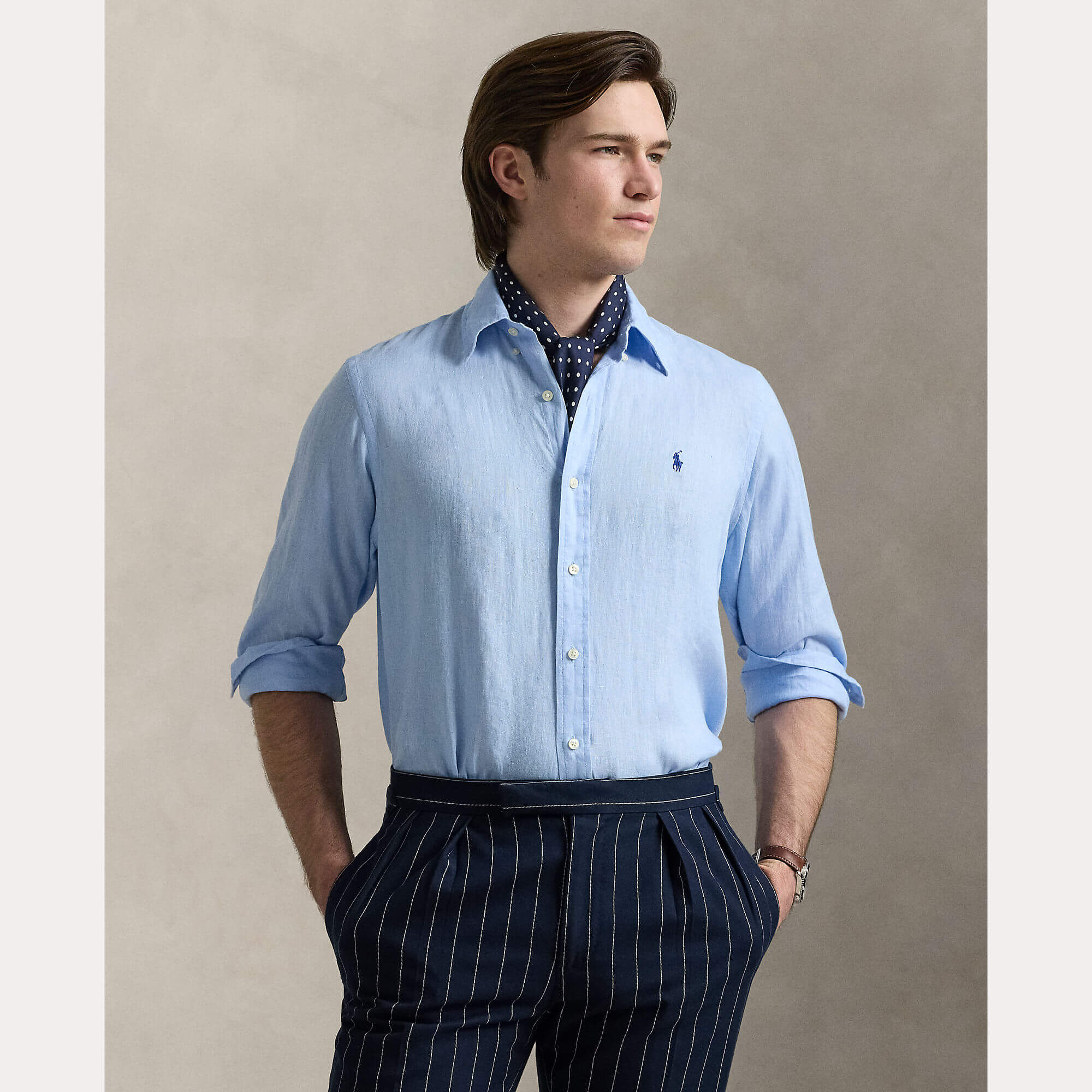 polo-ralph-lauren-miesten-kauluspaita-polo-linen-shirt-ls-custom-fit-keskisininen-2