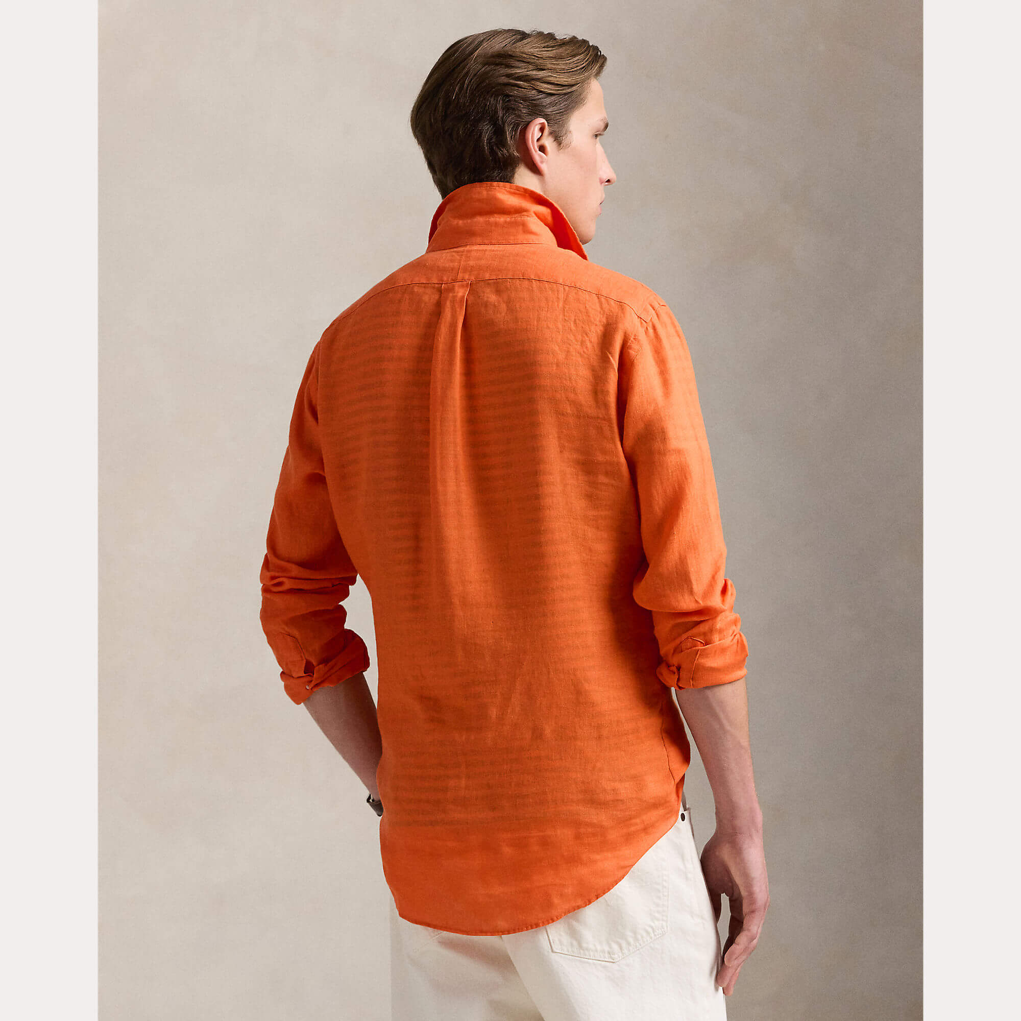 polo-ralph-lauren-miesten-kauluspaita-polo-linen-shirt-ls-custom-fit-oranssi-4