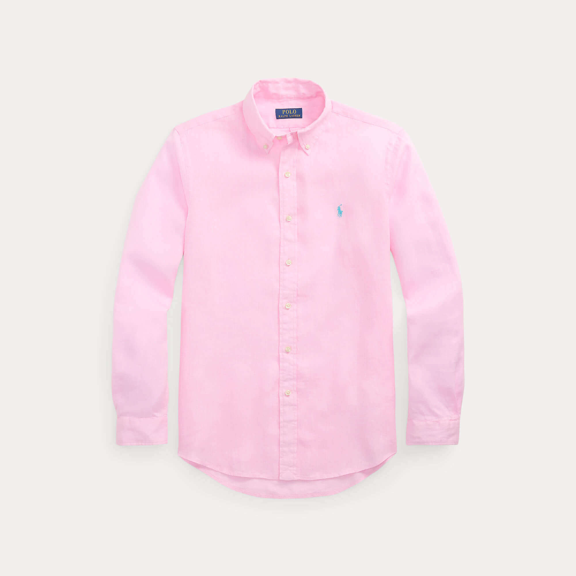 polo-ralph-lauren-miesten-kauluspaita-polo-linen-shirt-ls-custom-fit-pinkki-1