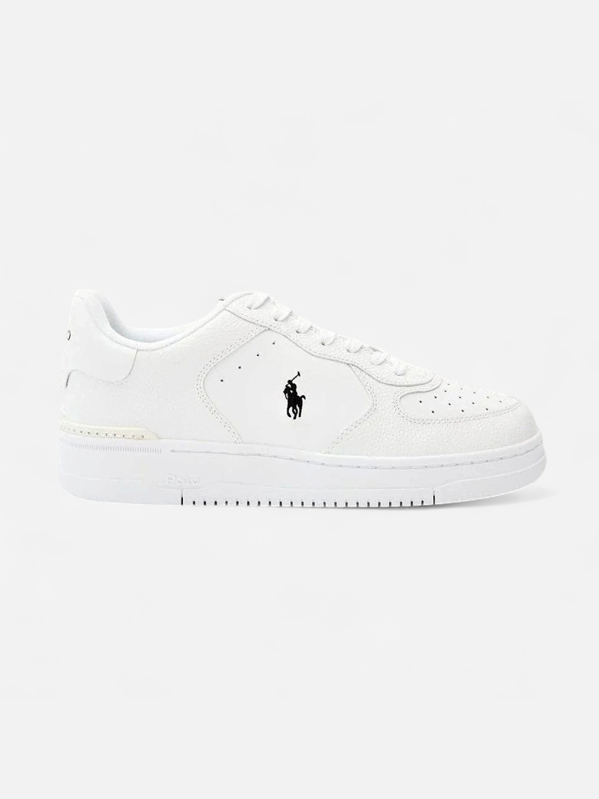 Polo Ralph Lauren Miesten Kengät, MASTERS CRT-SNEAKERS-LOW TOP LACE ALL WHITE Valkoinen - Kekäle.fi
