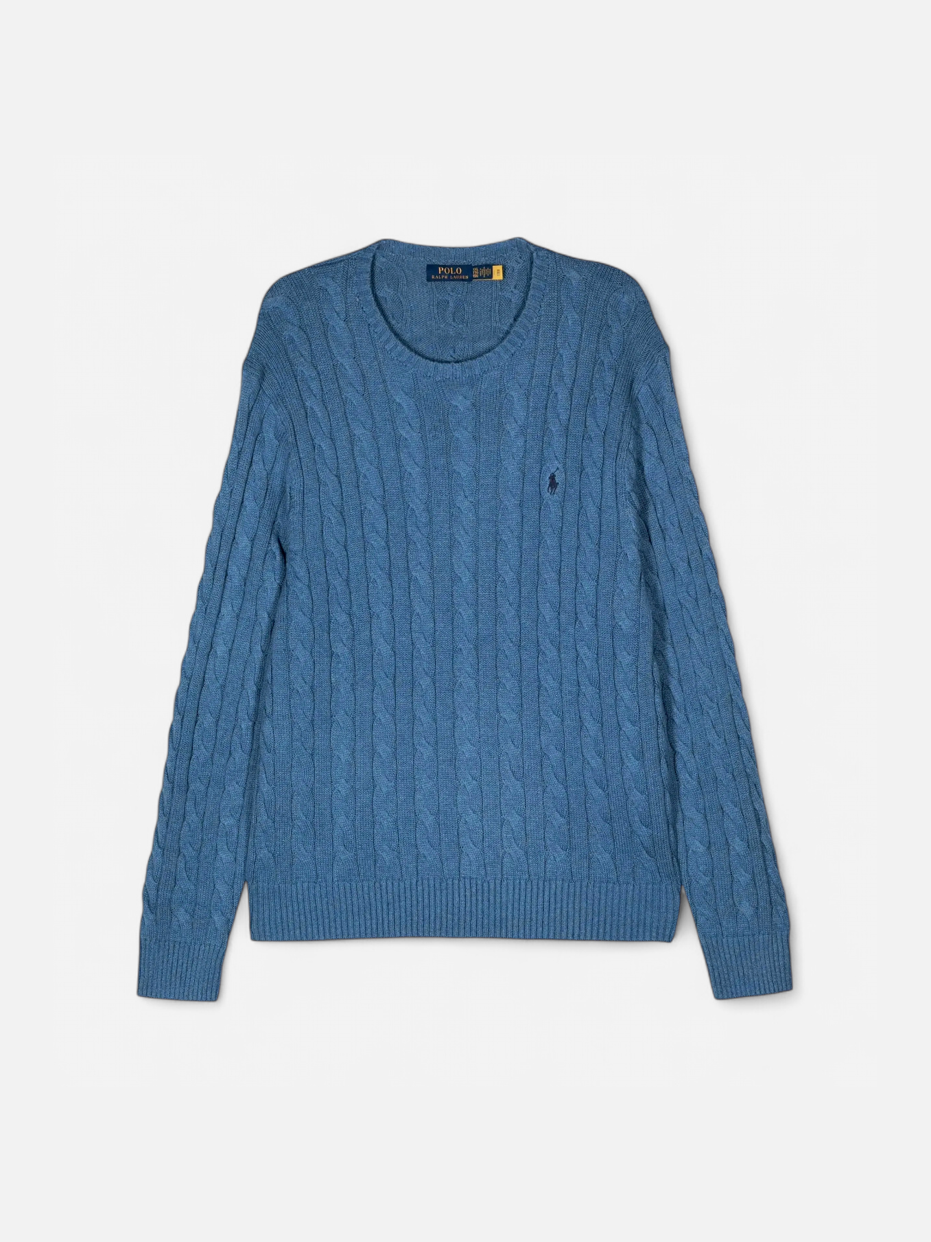Polo Ralph Lauren miesten neule, LS DRIVE LONG SLEEVE PULLOVER Keskisininen - Kekäle.fi