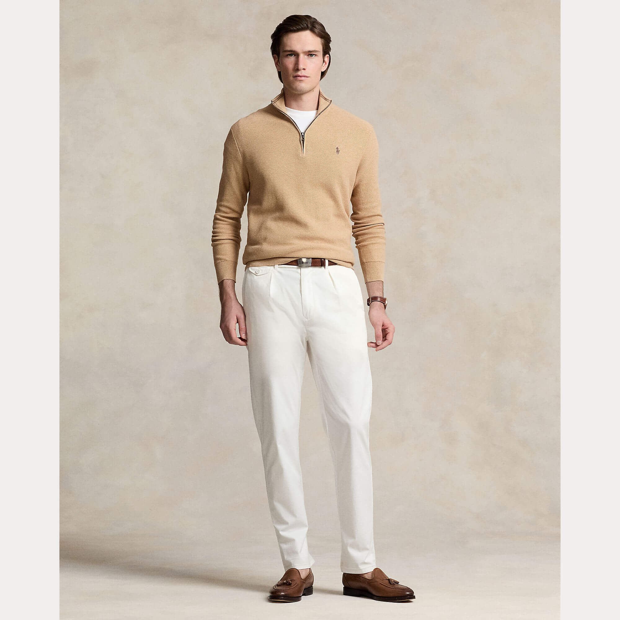 polo-ralph-lauren-miesten-neule-polo-half-zip-beige-3