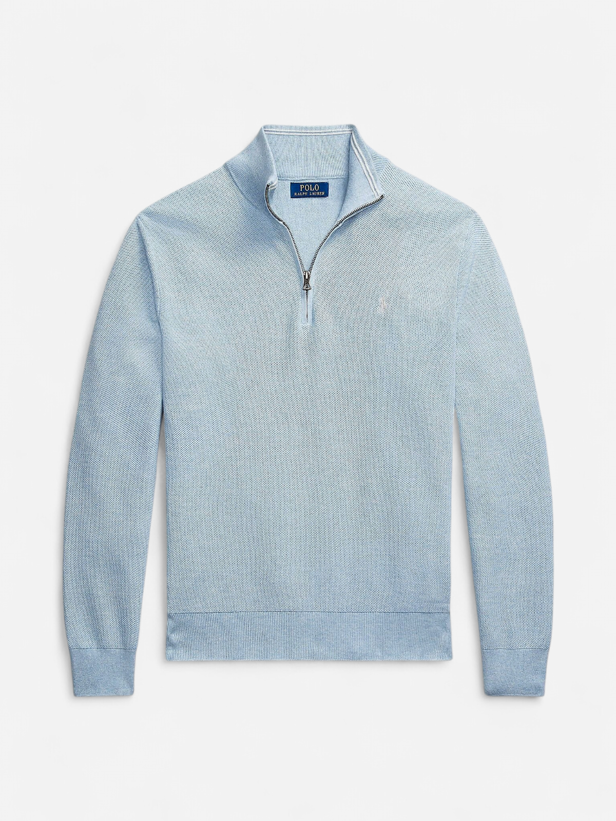 Polo Ralph Lauren miesten neule, POLO HALF ZIP Keskisininen - Kekäle.fi