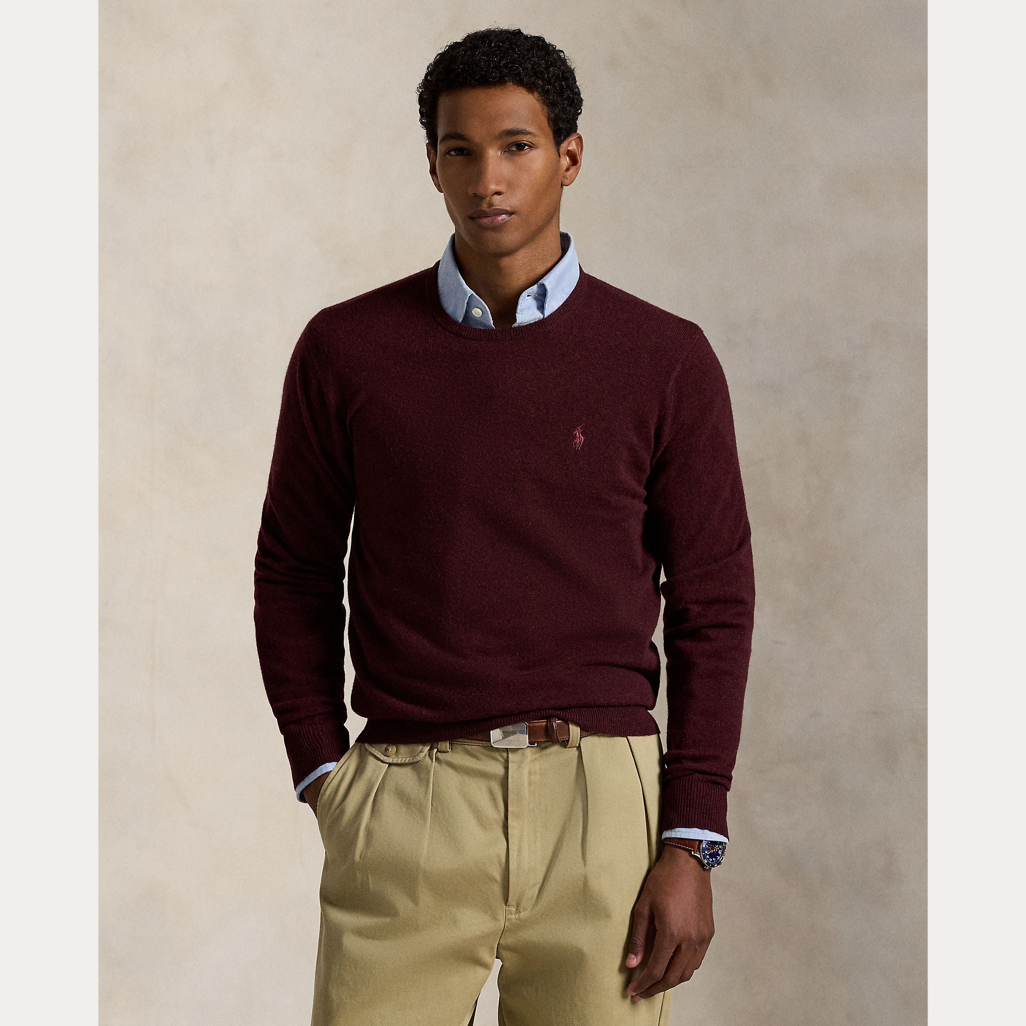 polo-ralph-lauren-miesten-neulepusero-long-sleeve-pullover-crew-wool-viininpunainen-2