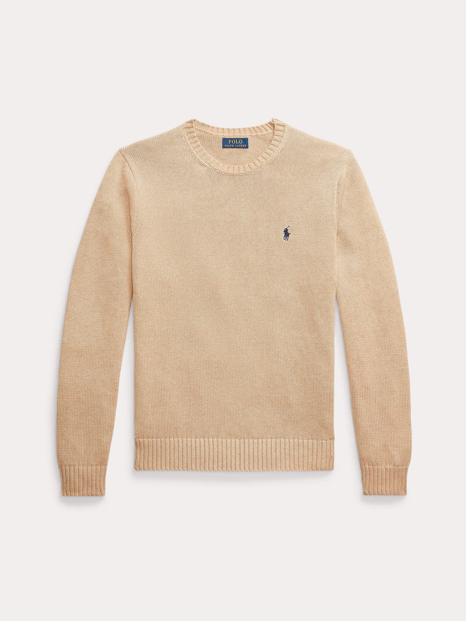 polo-ralph-lauren-miesten-neulepusero-long-sleeve-sweater-beige-2