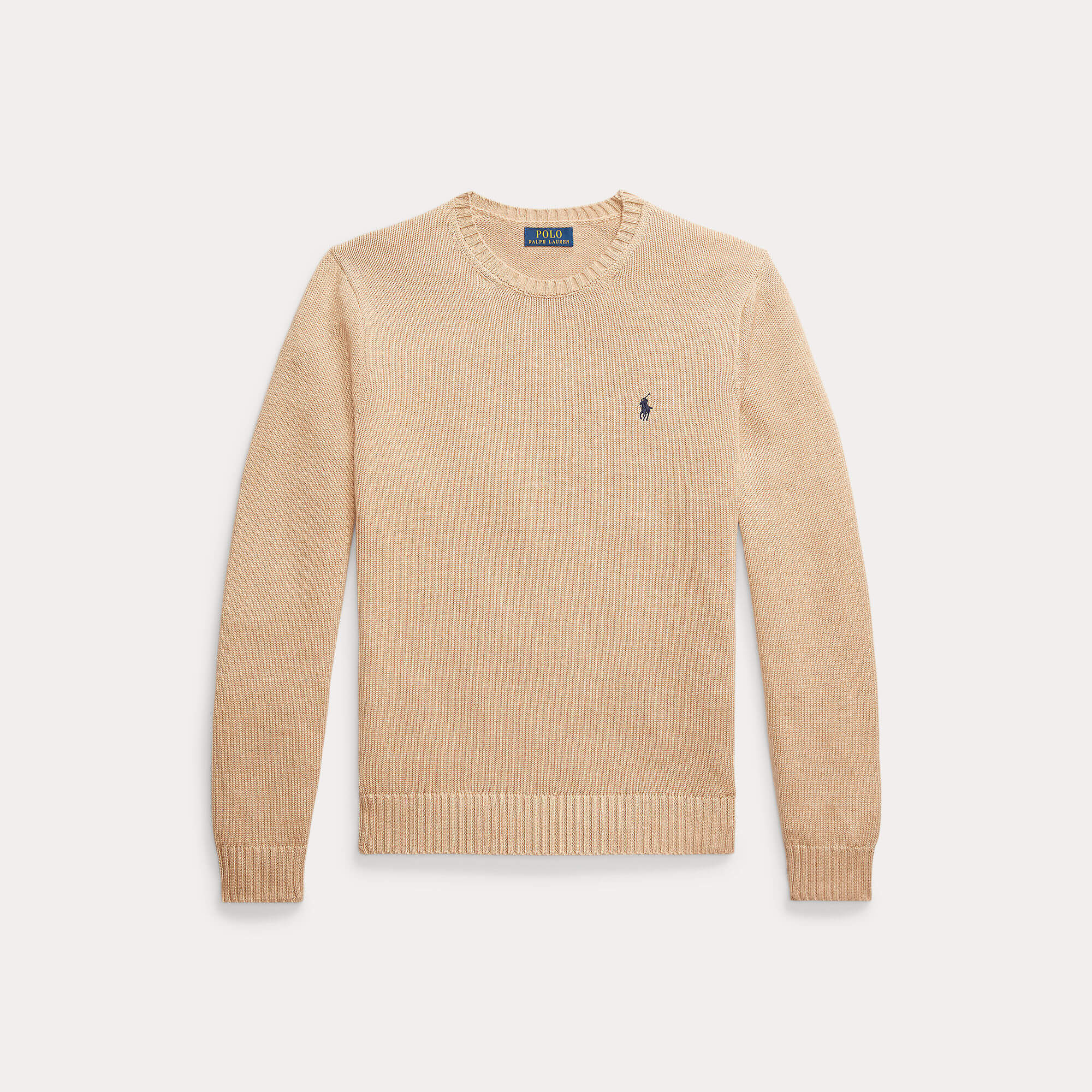 polo-ralph-lauren-miesten-neulepusero-long-sleeve-sweater-beige-2