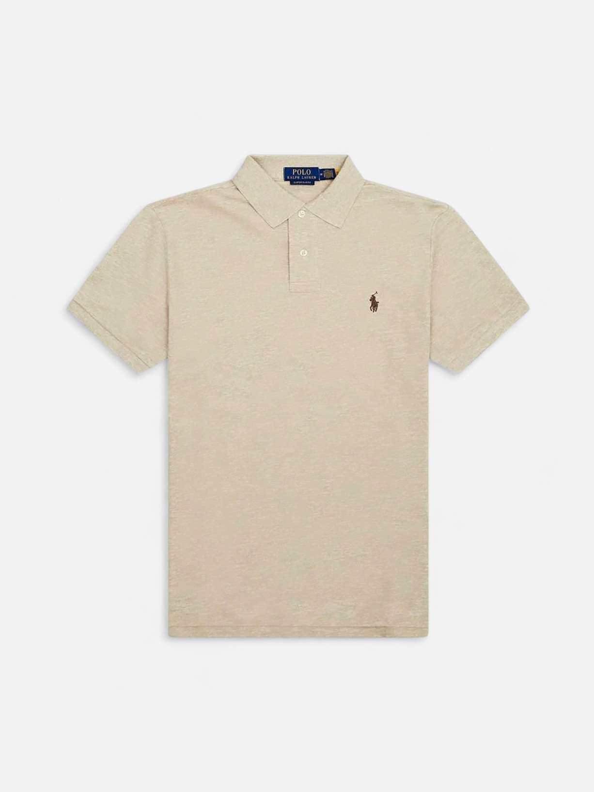 Polo Ralph Lauren miesten pikeepaita, POLO PIKEE CUSTOM SLIM Beige - Kekäle.fi