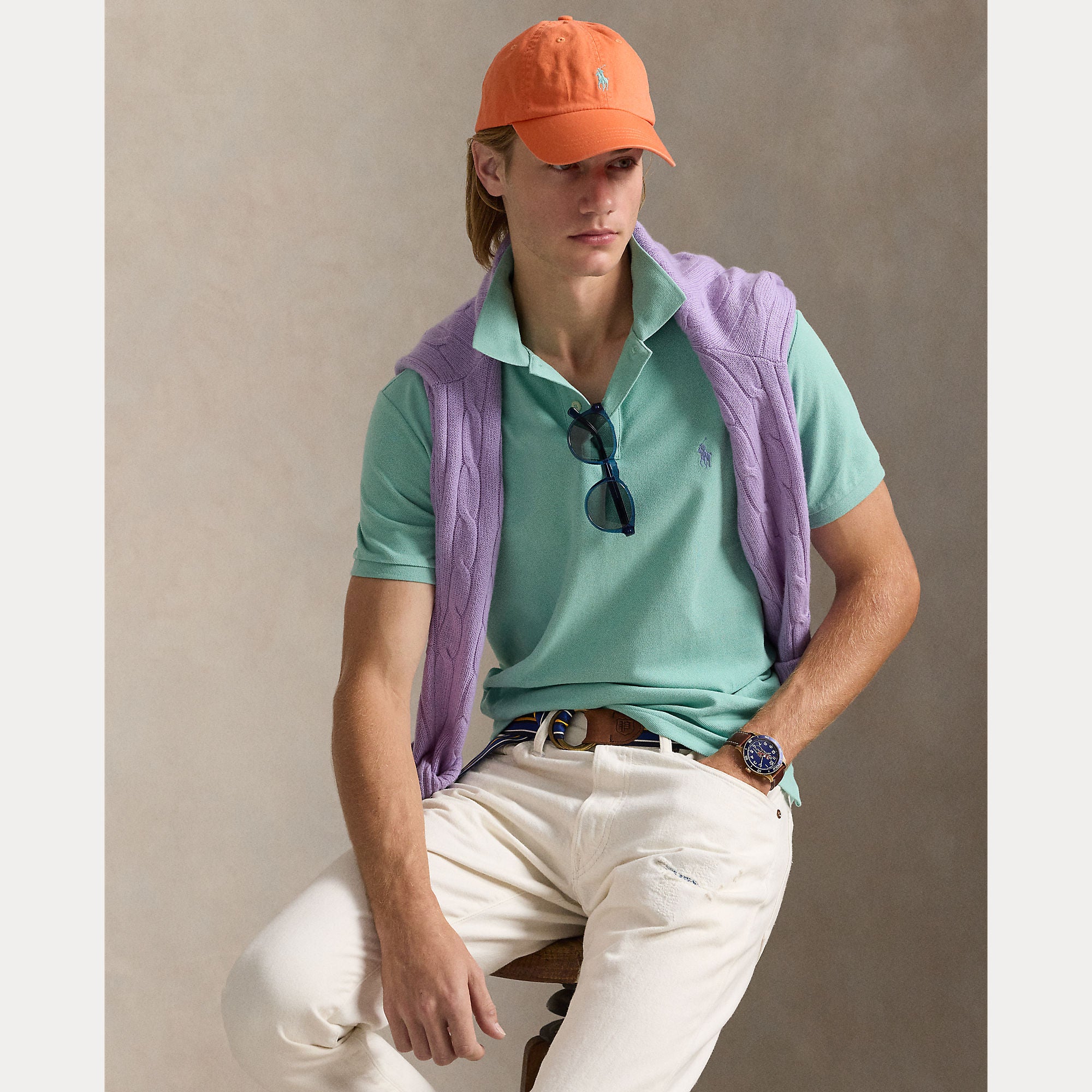 polo-ralph-lauren-miesten-pikeepaita-polo-pikee-custom-slim-limenvihrea-2