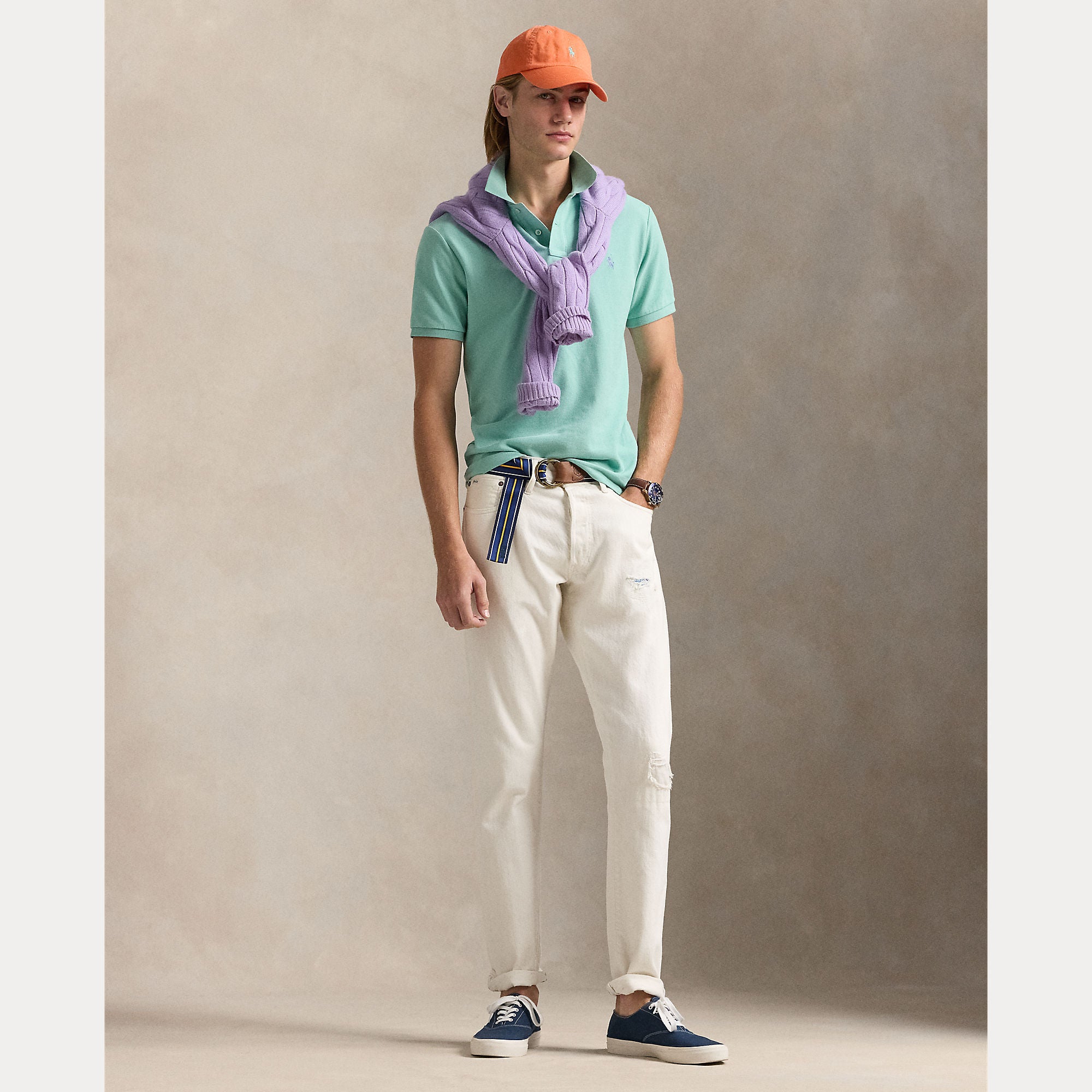 polo-ralph-lauren-miesten-pikeepaita-polo-pikee-custom-slim-limenvihrea-3