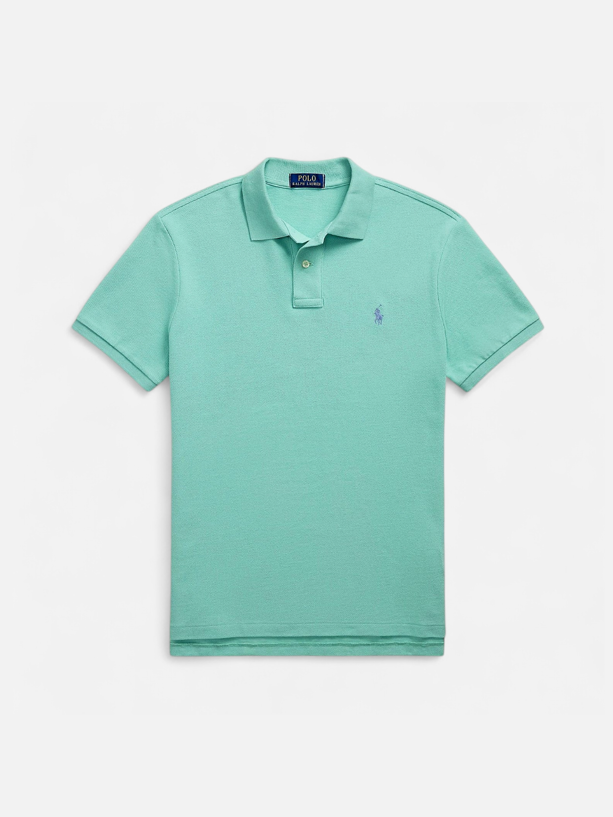 Polo Ralph Lauren miesten pikeepaita, POLO PIKEE CUSTOM SLIM Limenvihreä - Kekäle.fi