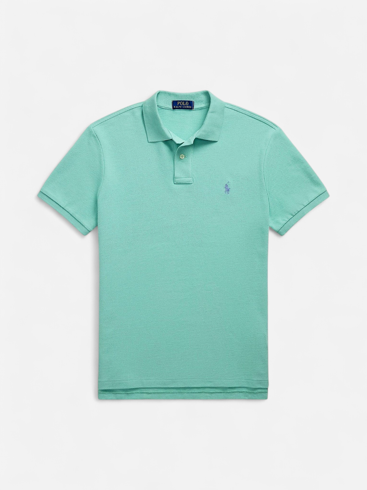Polo Ralph Lauren miesten pikeepaita, POLO PIKEE CUSTOM SLIM Limenvihreä - Kekäle.fi