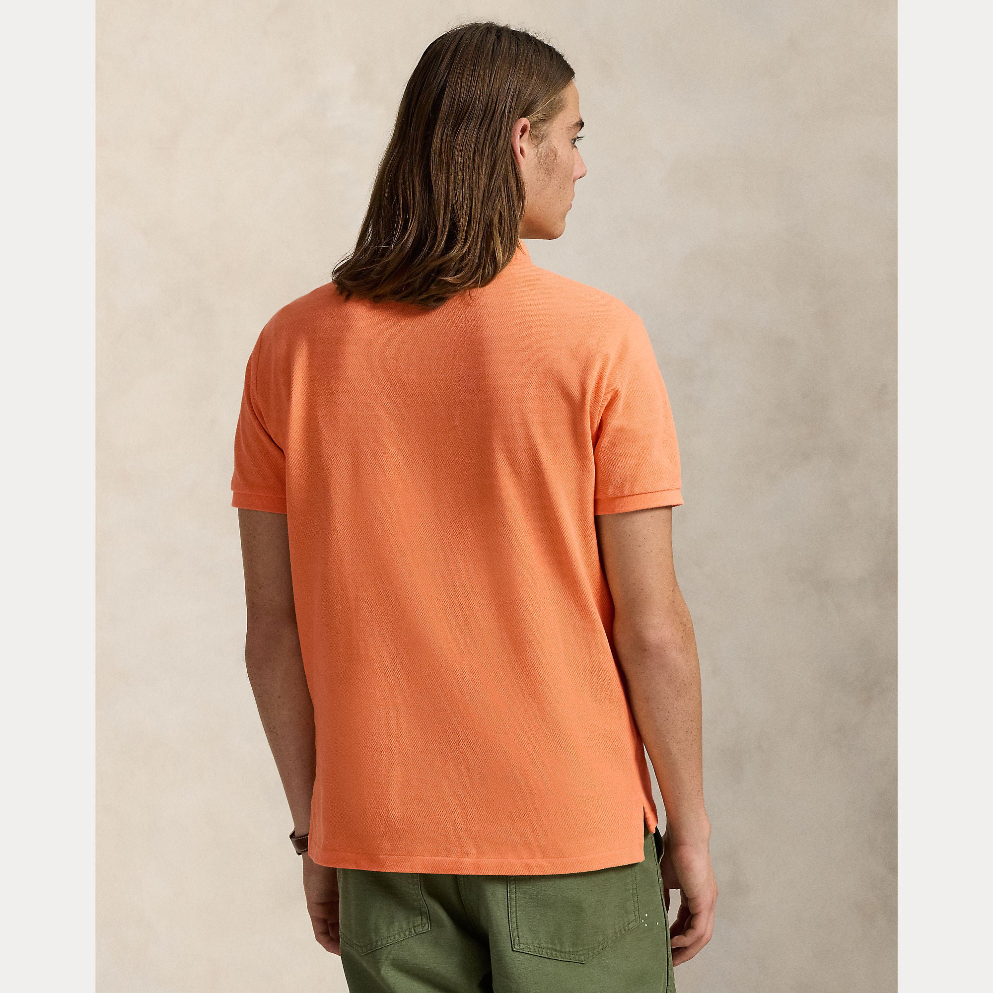 polo-ralph-lauren-miesten-pikeepaita-polo-pikee-custom-slim-oranssi-3