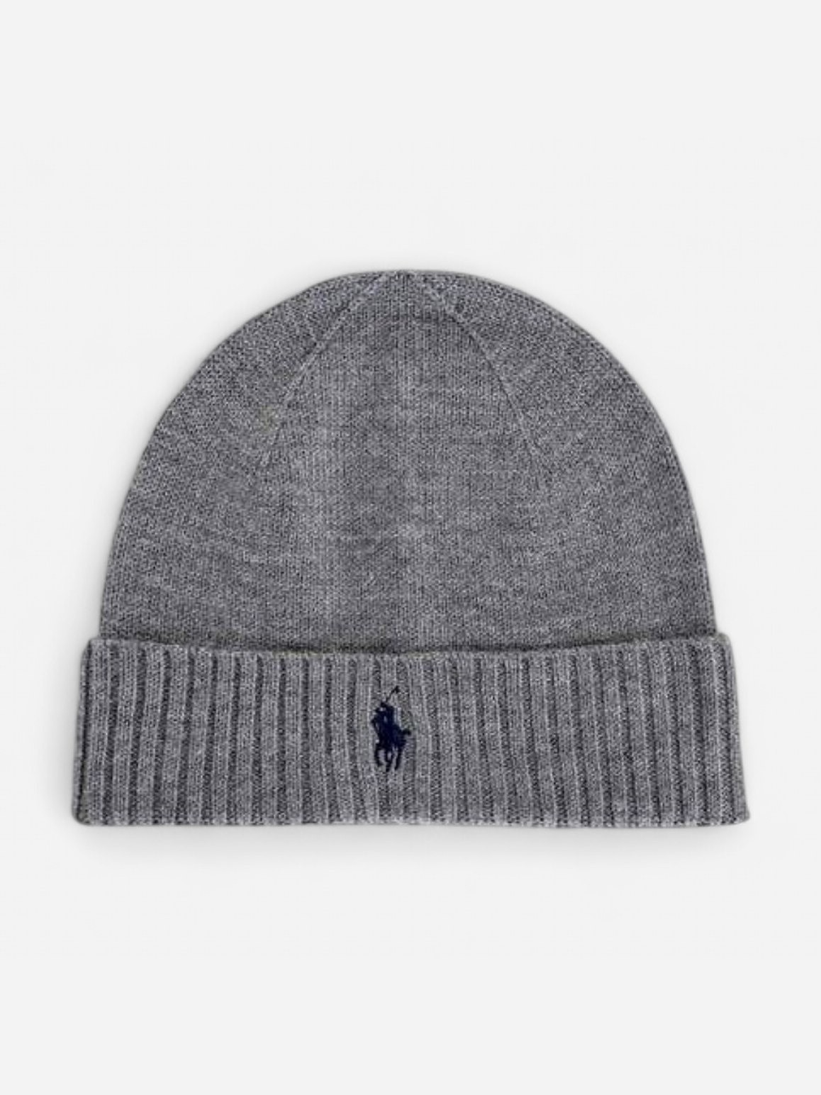 Polo Ralph Lauren Miesten Pipo, SIGNATURE PONY WOOL BEANIE Keskiharmaa - Kekäle.fi