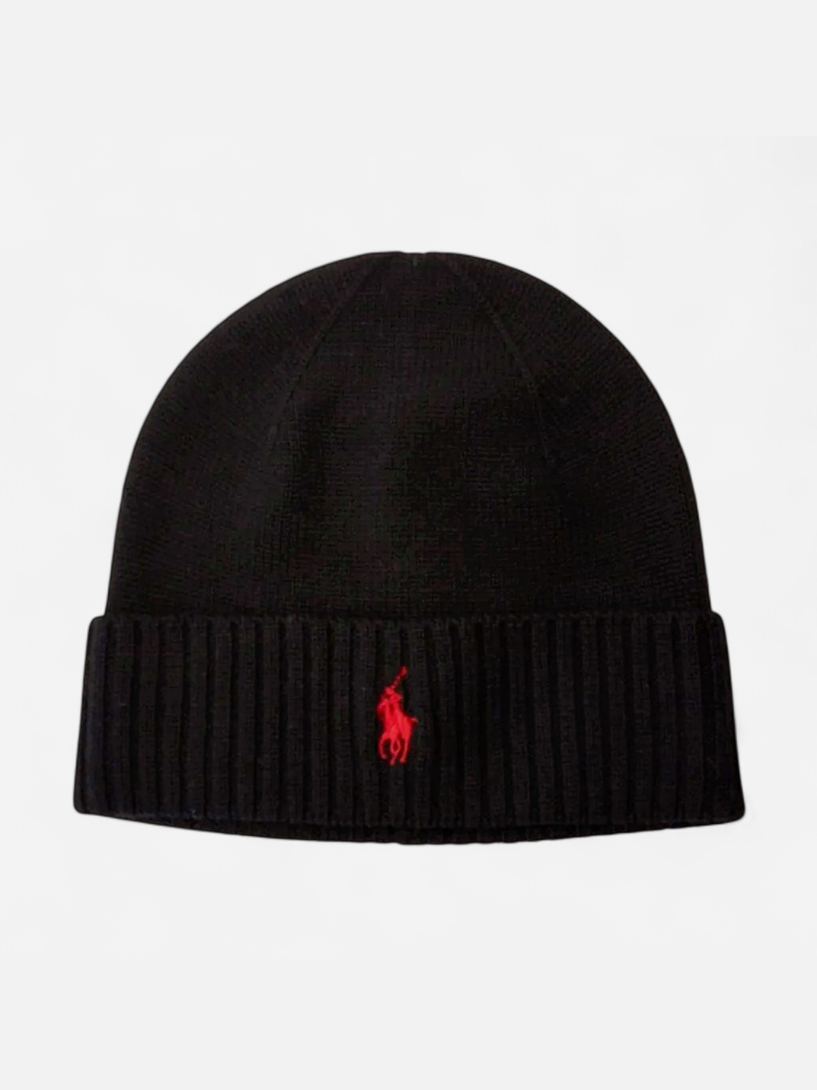 Polo Ralph Lauren Miesten Pipo, SIGNATURE PONY WOOL BEANIE Musta - Kekäle.fi
