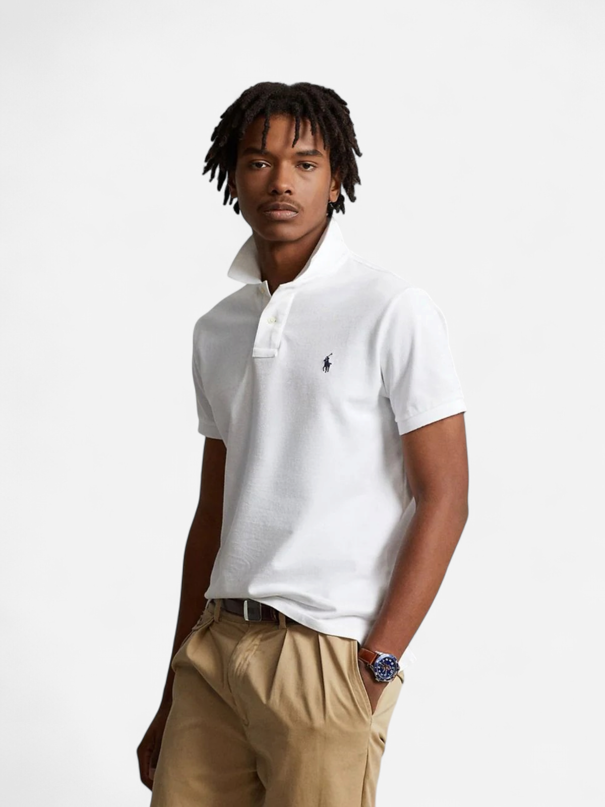 Polo Ralph Lauren miesten pikeepaita Iconic Mesh Polo, valkoinen - Kekäle.fi