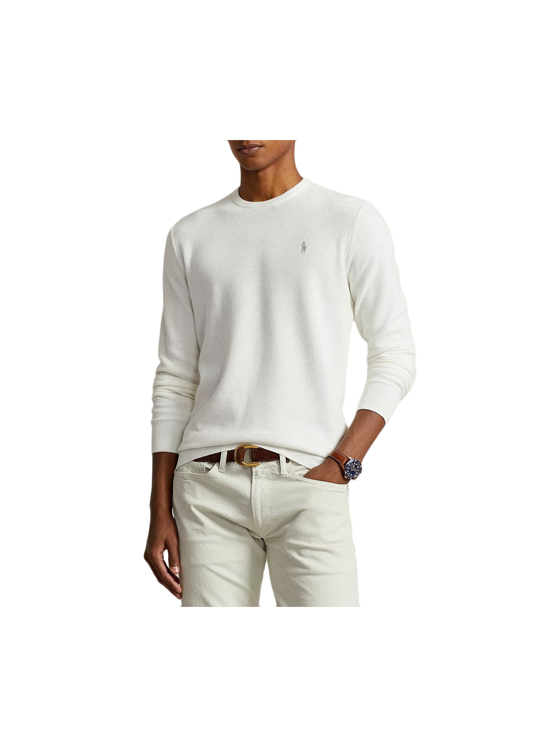 polo-ralph-lauren-miesten-pusero-textured-cotton-crewneck-sweater-valkoinen-1