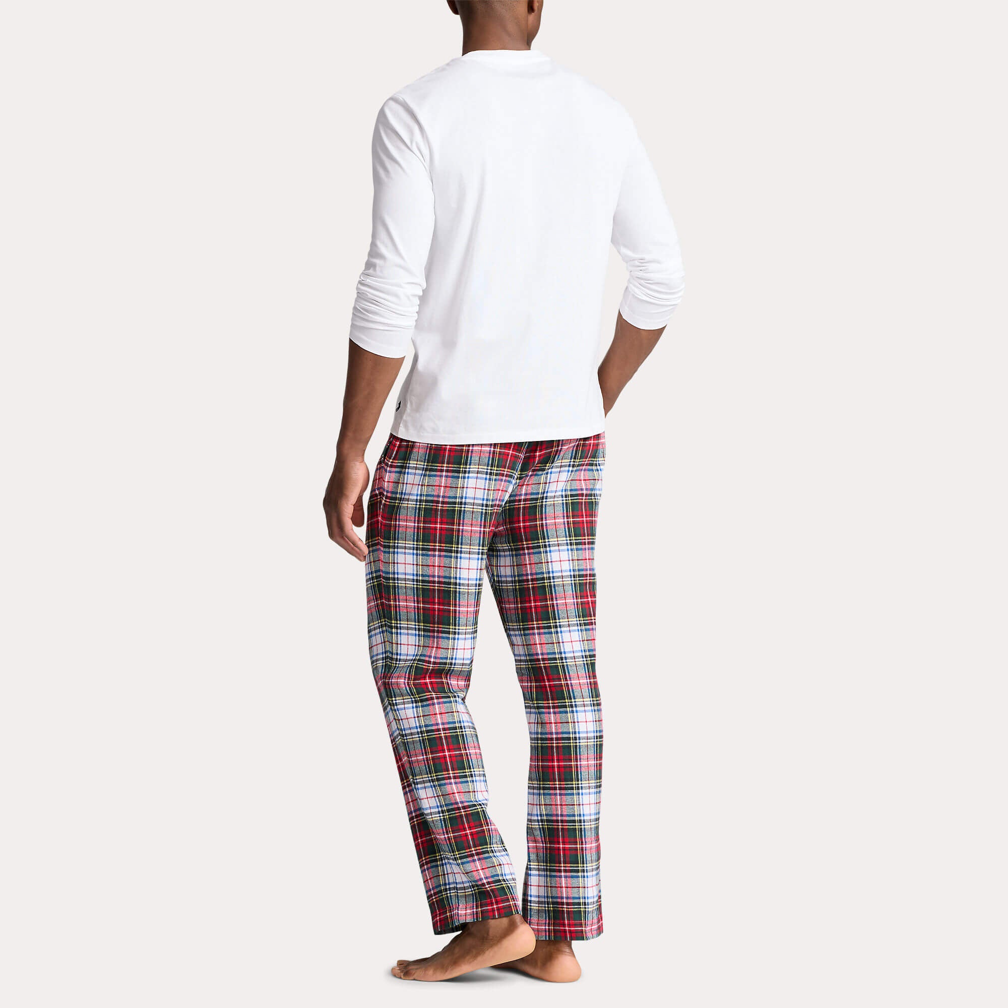 polo-ralph-lauren-miesten-pyjamasetti-ls-pj-set-lounge-seasonal-punainen-ruutu-2