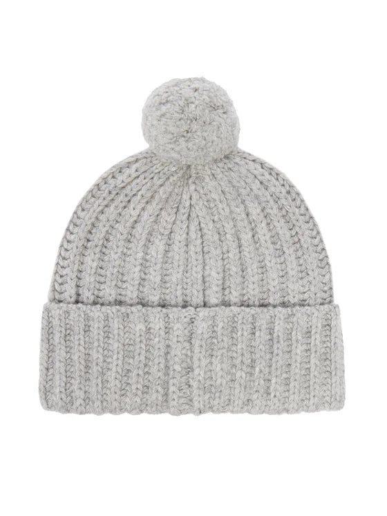 Polo Ralph Lauren naisten pipo Denim Bear Hat, vaaleanharmaa meleerattu