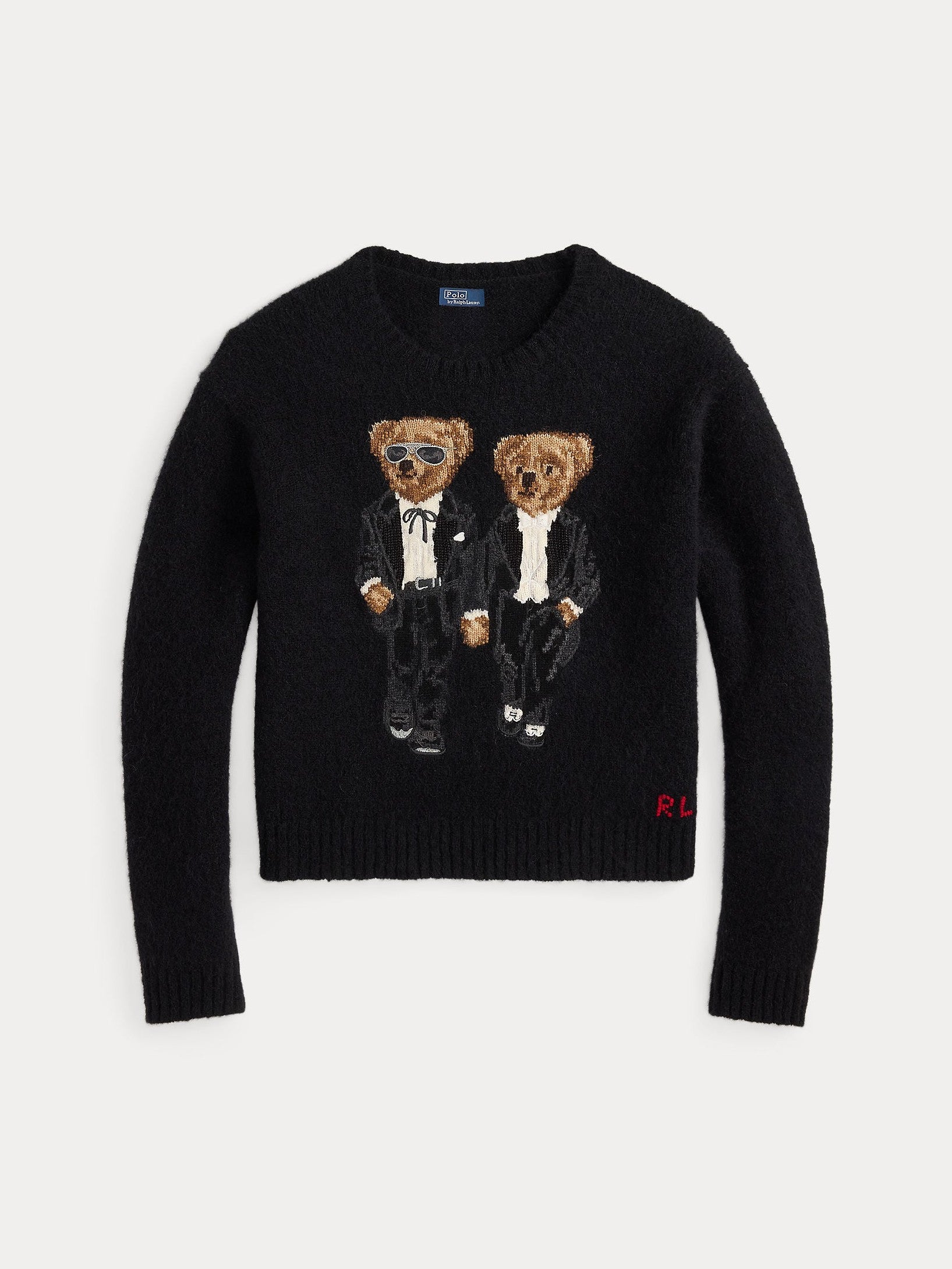 polo-ralph-lauren-naisten-college-sweater-pullover-musta-1