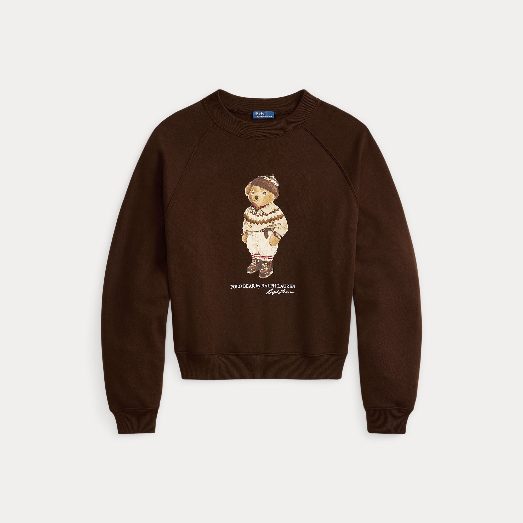 polo-ralph-lauren-naisten-collegepusero-knit-sweatshirt-tummanruskea-1