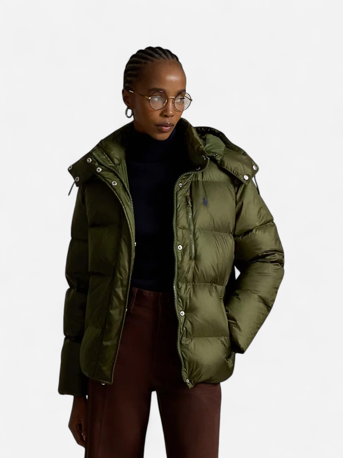Polo Ralph Lauren naisten untuvatakki Crly Insulated, tummanvihreä - Kekäle.fi